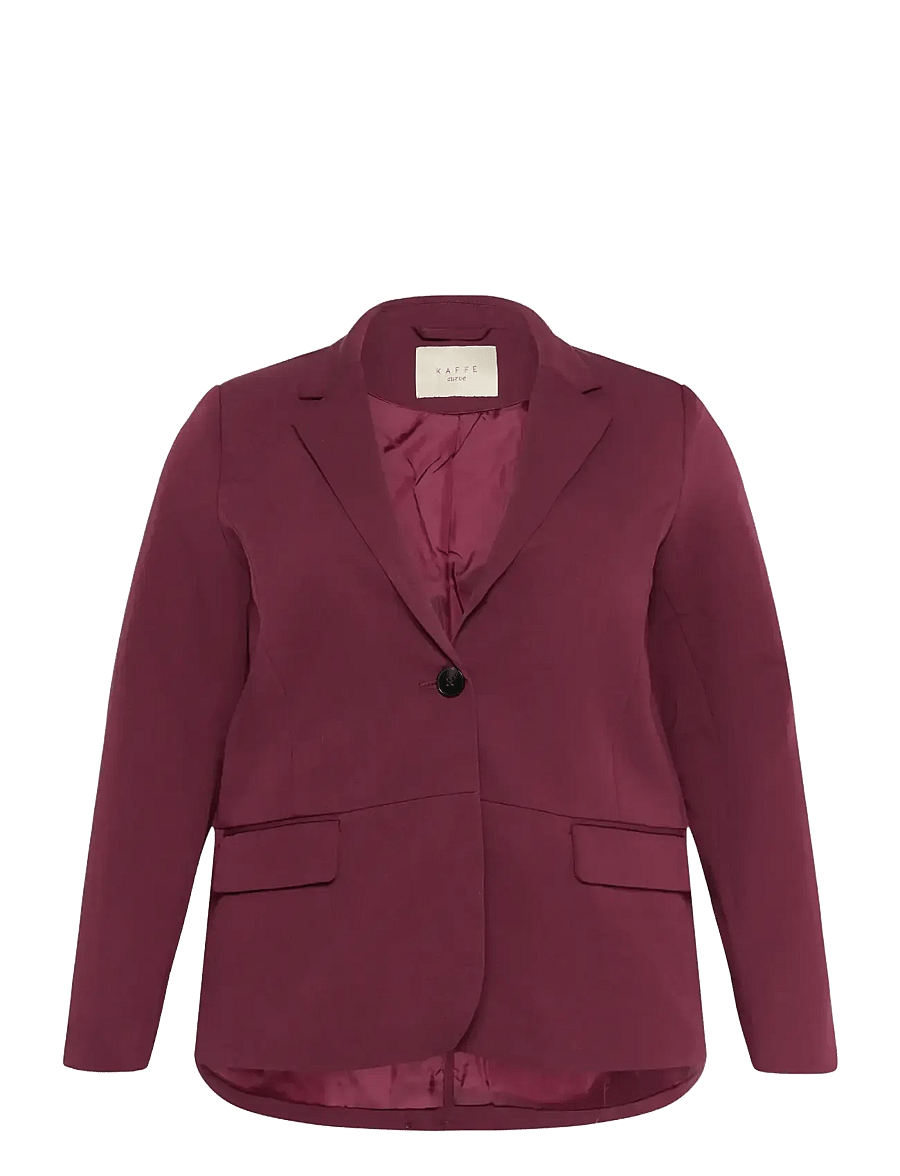 Kaffe Curve - KCSAKIRA BLAZER - einreihige blazer - windsor wine - 1