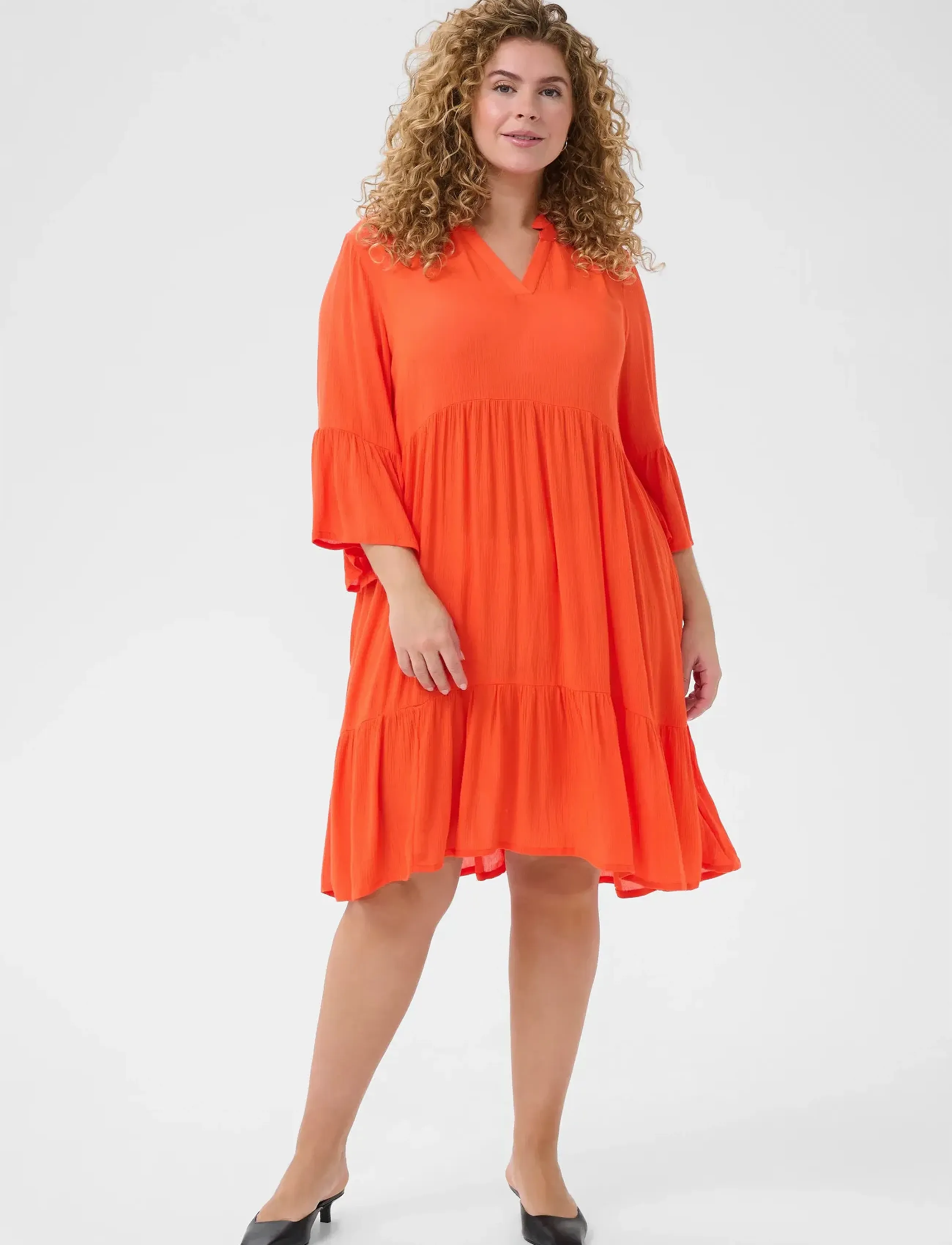 Kaffe Curve - KCmariana Ami Dress - grenadine - 3