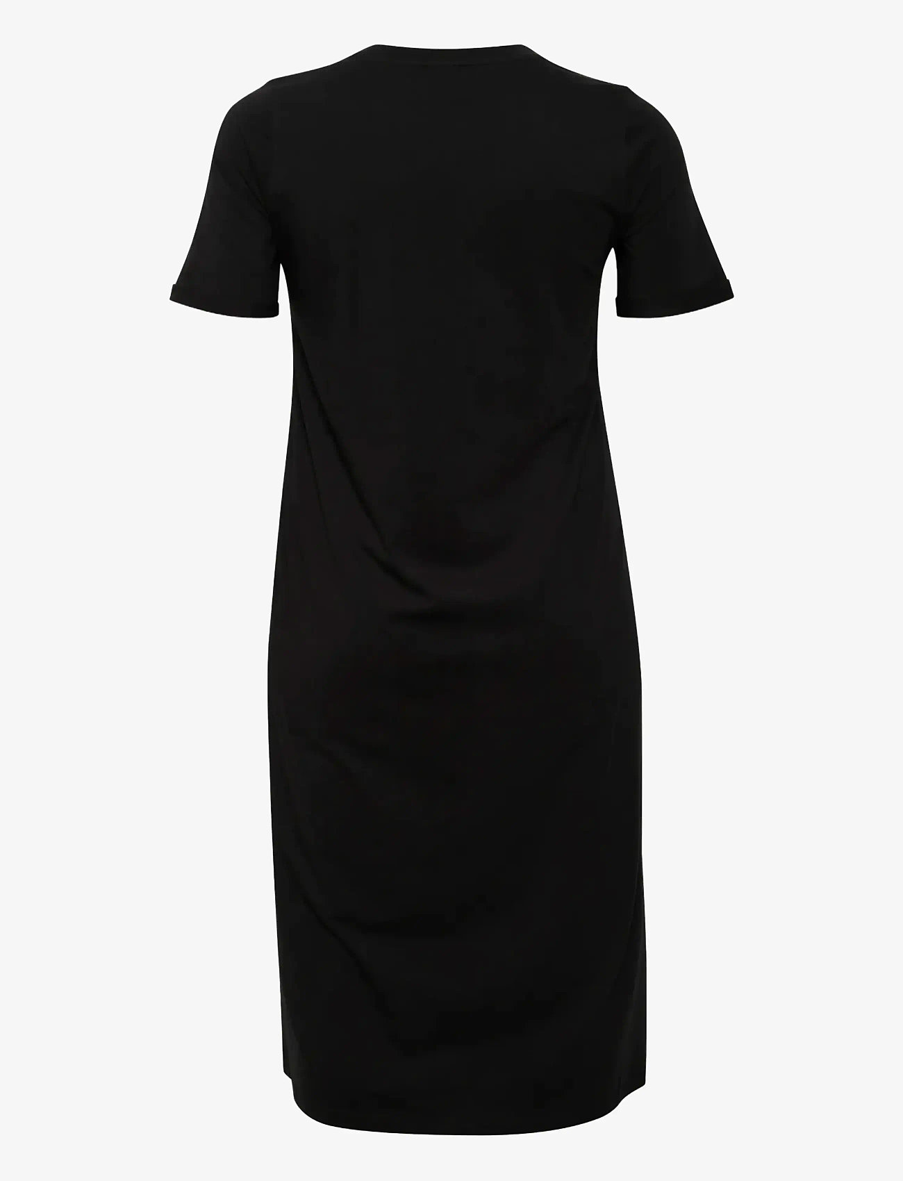 Kaffe Curve - KCcaline Dress - t-shirt-kleider - black deep - 2