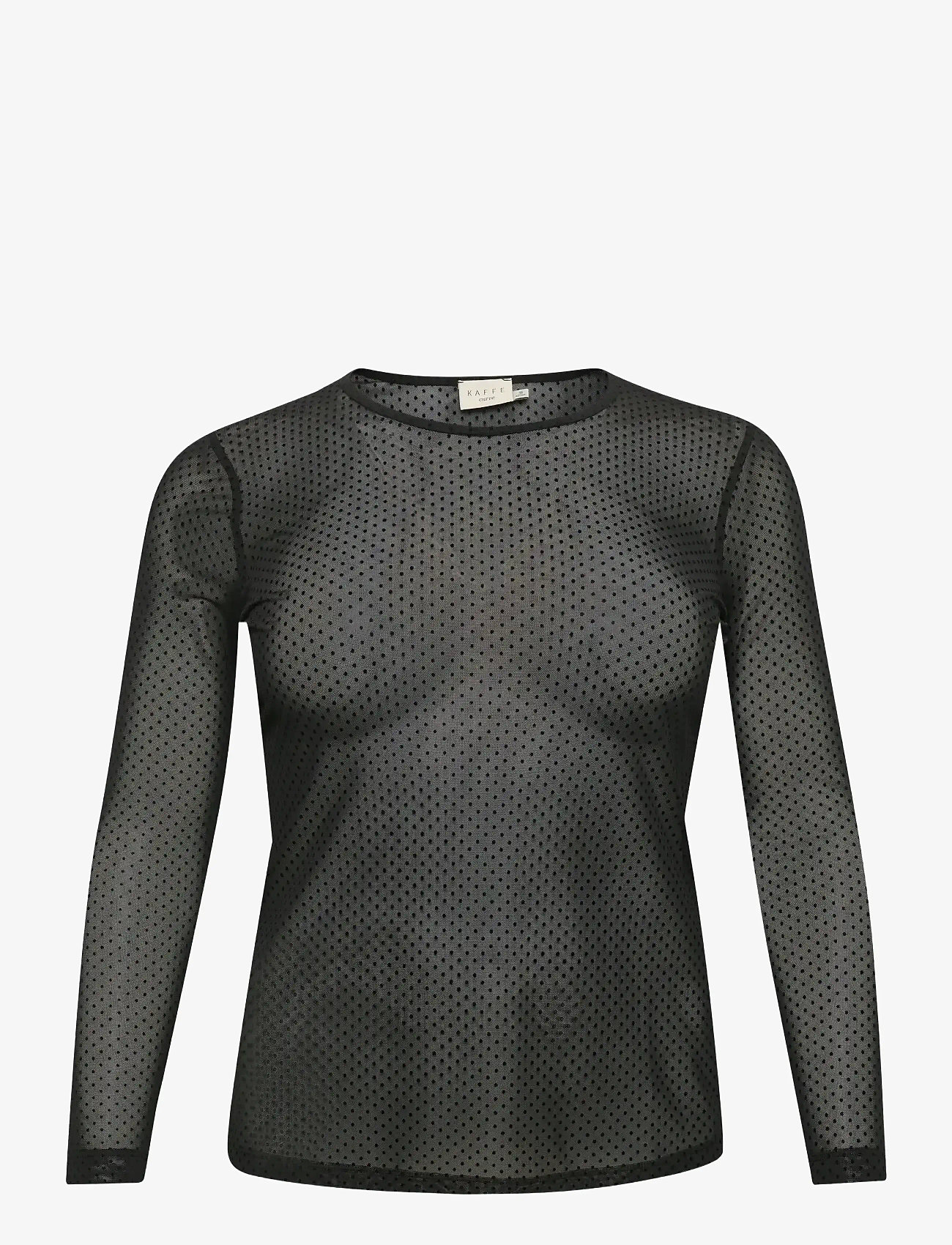 Kaffe Curve - KCflocku Blouse - black deep - 1