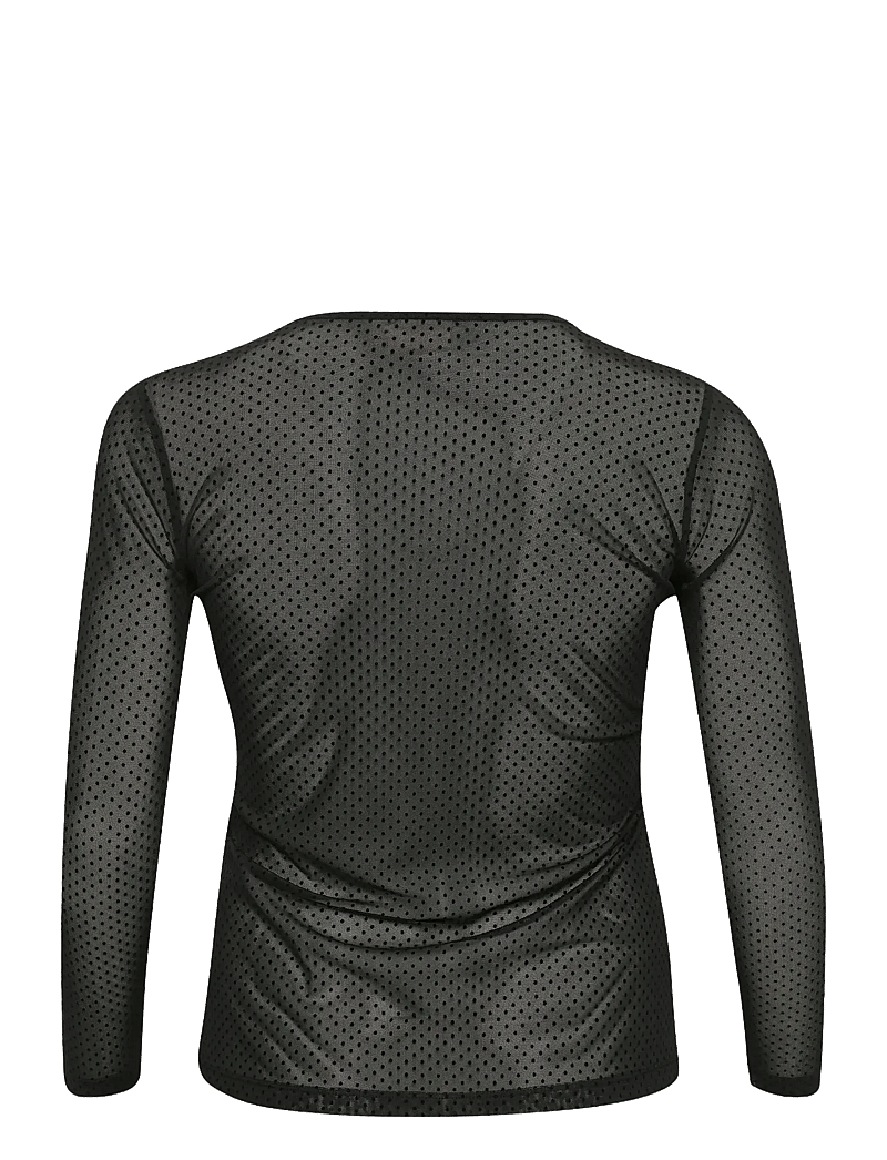 Kaffe Curve - KCflocku Blouse - black deep - 2