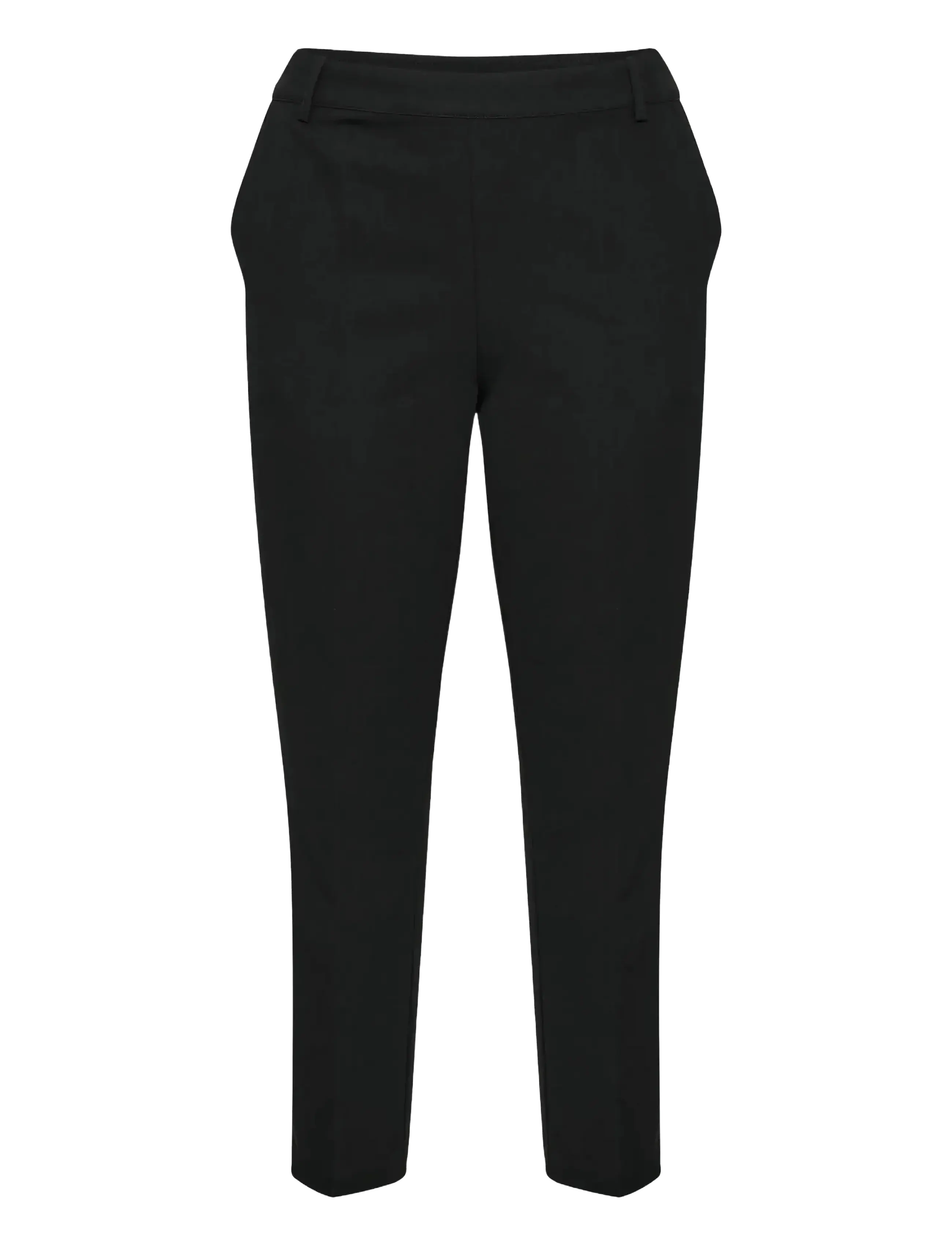 Kaffe Curve KCsakira Long Pants - Bukser - BLACK DEEP / black