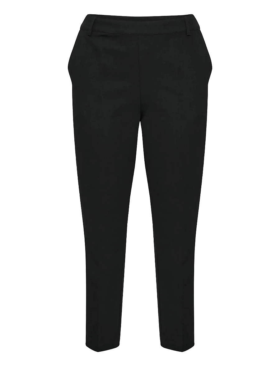 Kaffe Curve - KCsakira Long Pants - sirged püksid - black deep - 1