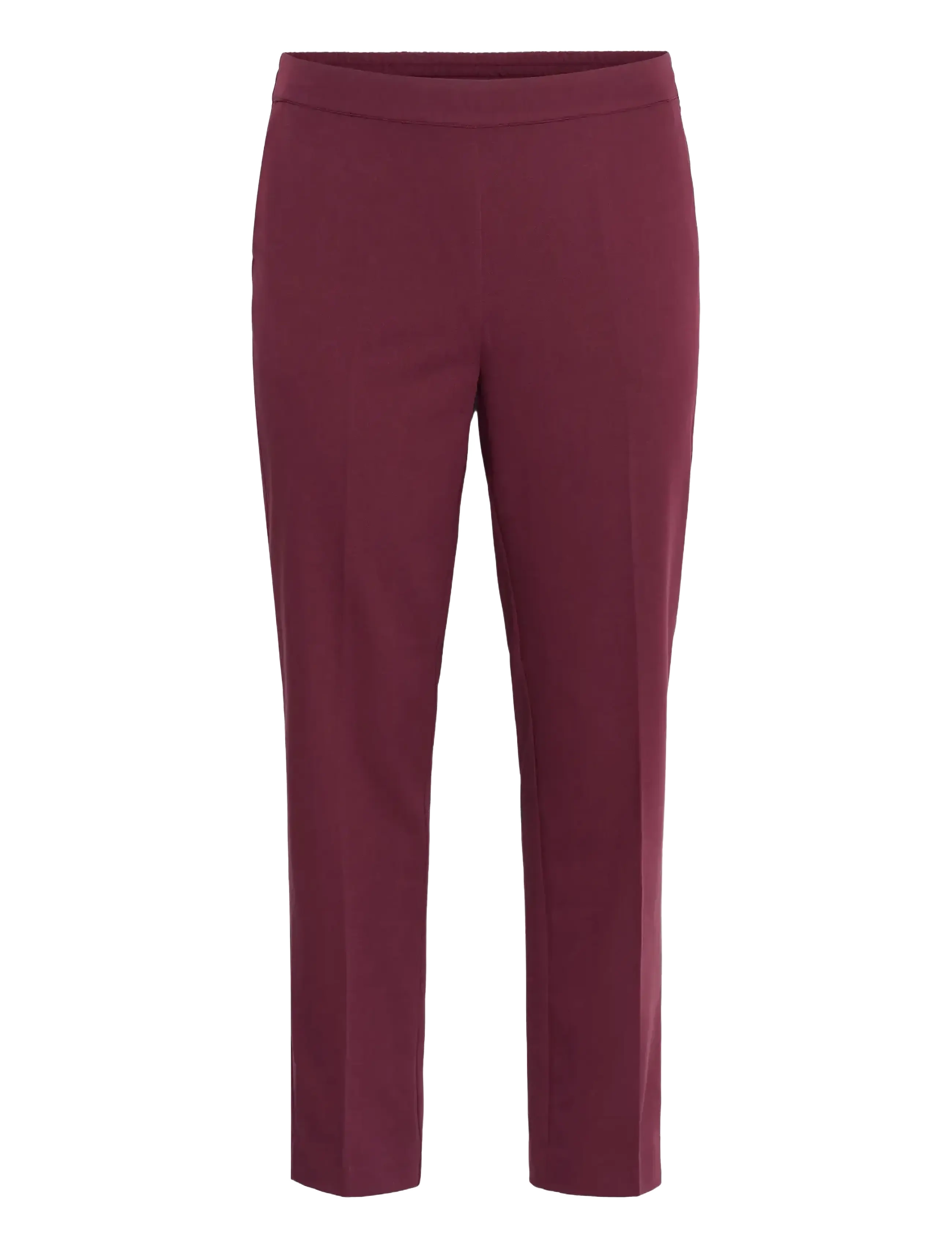 Kaffe Curve KCsakira Long Pants - Bukser - WINDSOR WINE / red