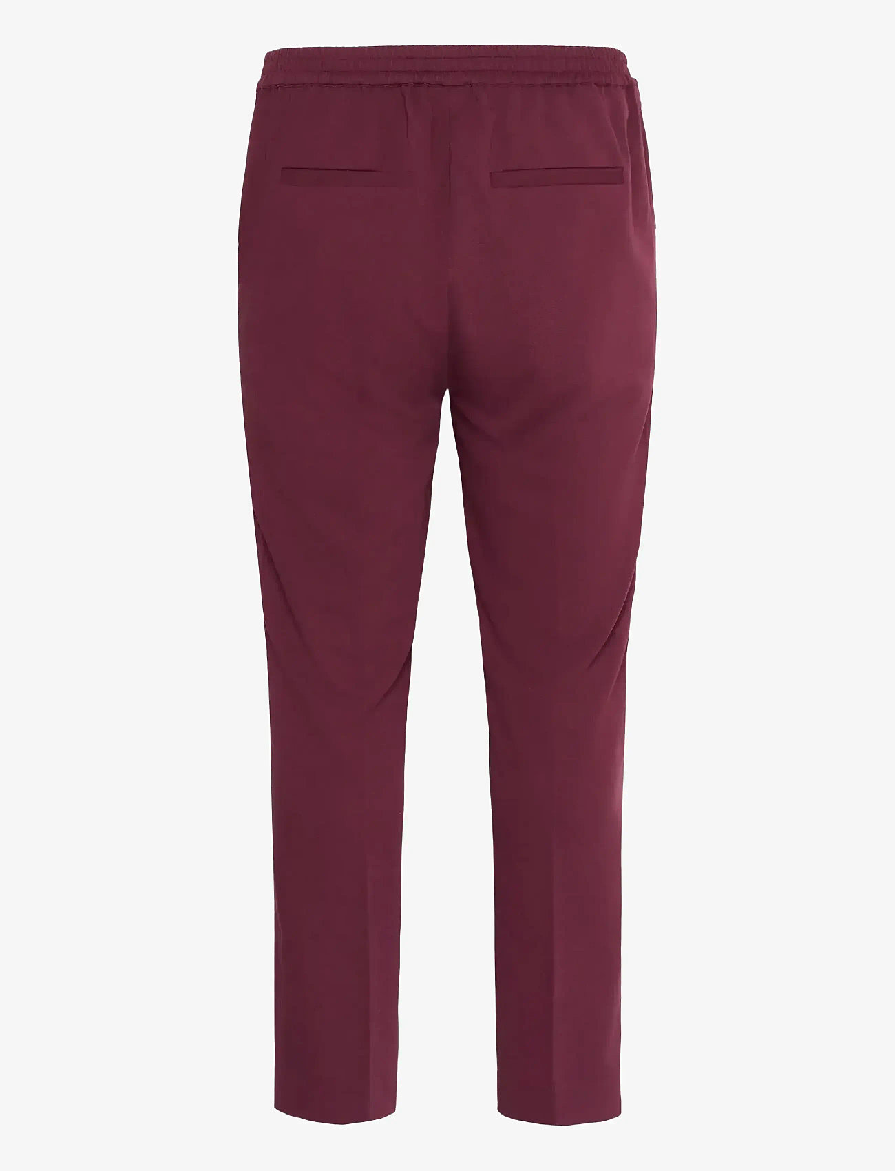 Kaffe Curve - KCsakira Long Pants - bukser med lige ben - windsor wine - 1