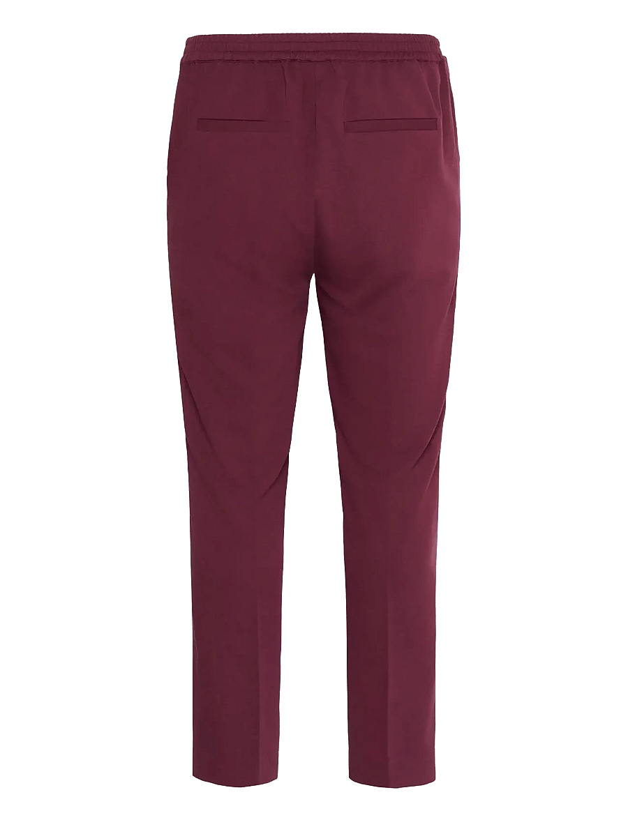 Kaffe Curve - KCsakira Long Pants - bukser med lige ben - windsor wine - 2