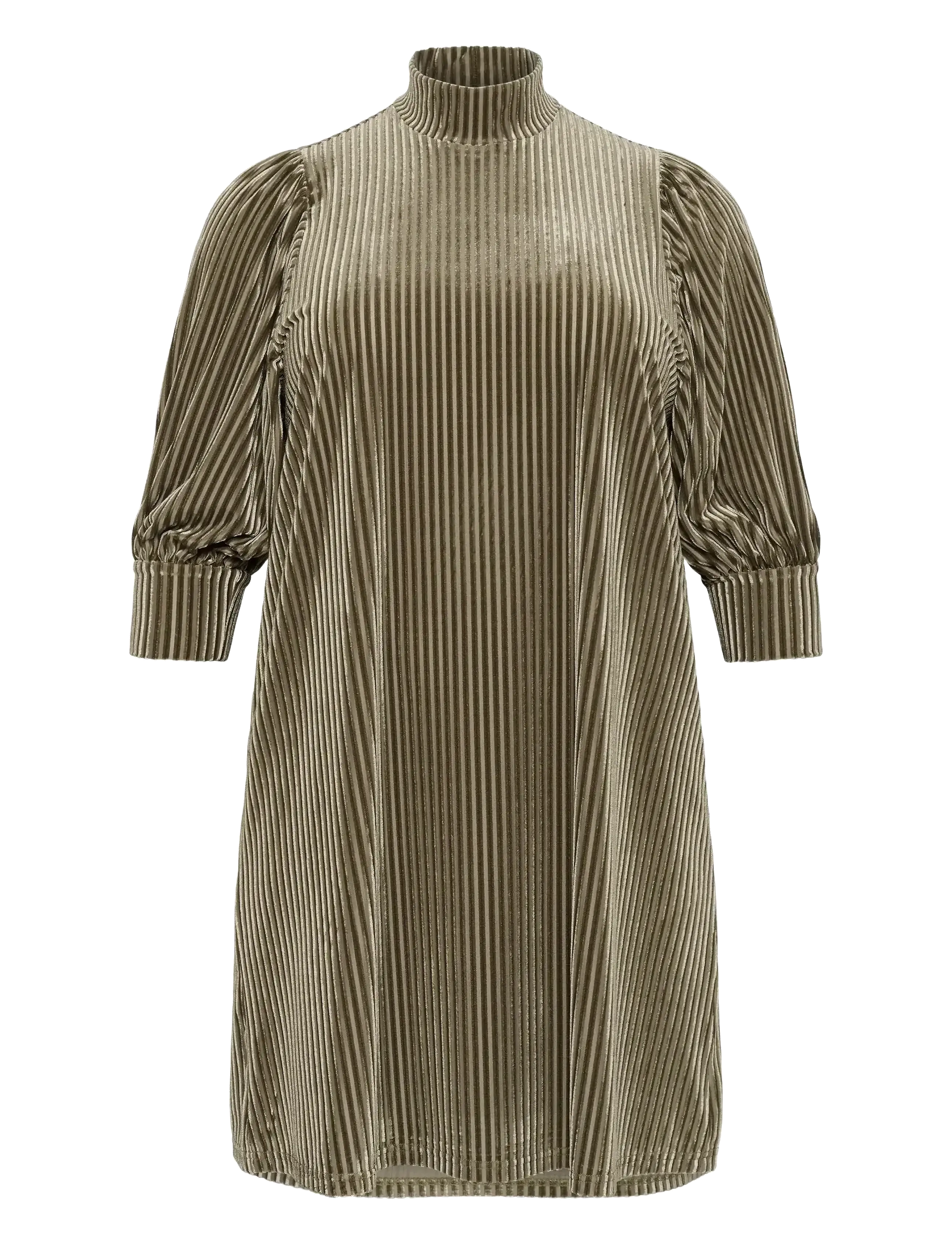 Kaffe Curve KCcacanna Dress - Klänningar - MOREL / khaki/green