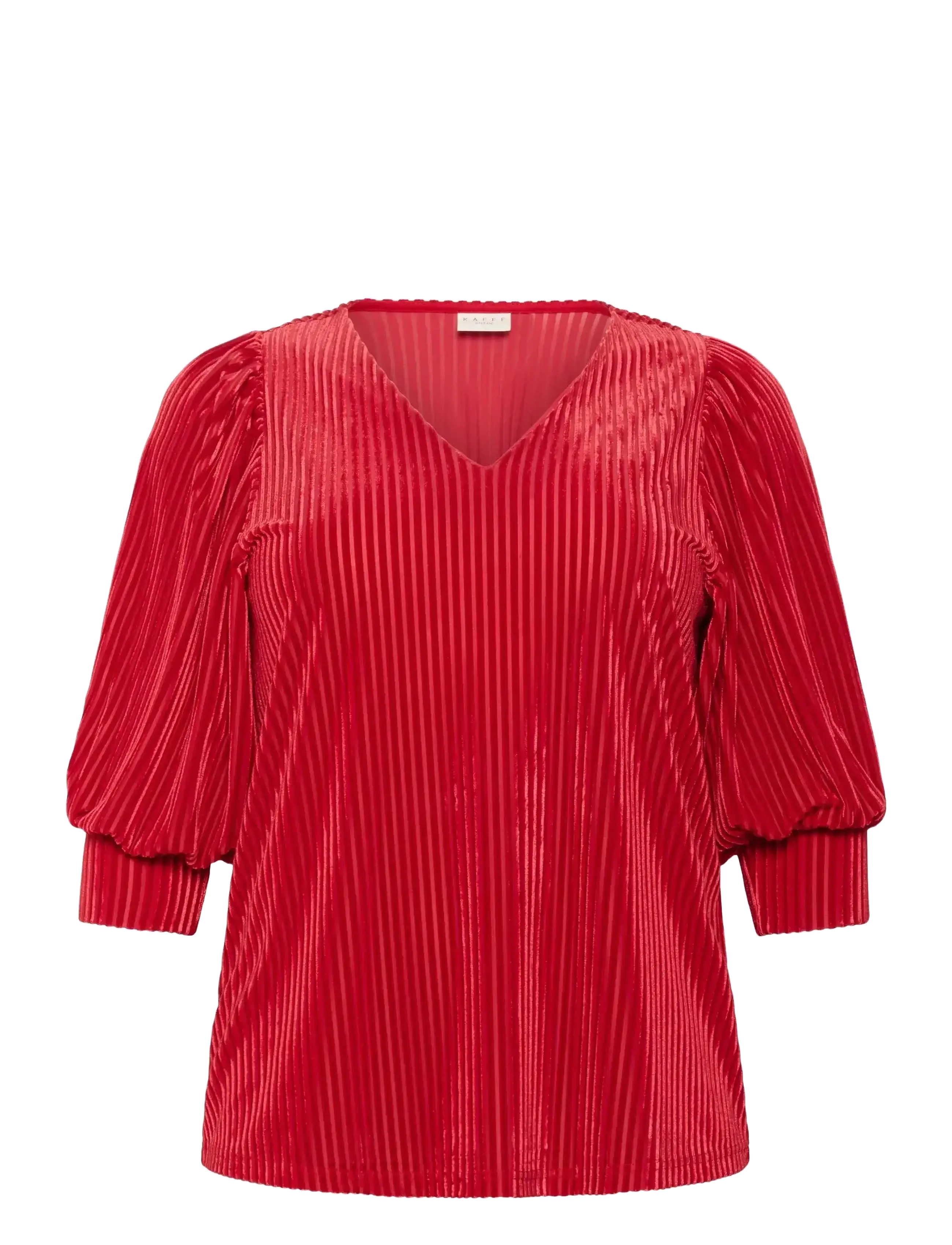 Kaffe Curve KCcacanna Blouse - Bluser - HAUTE RED CC / red