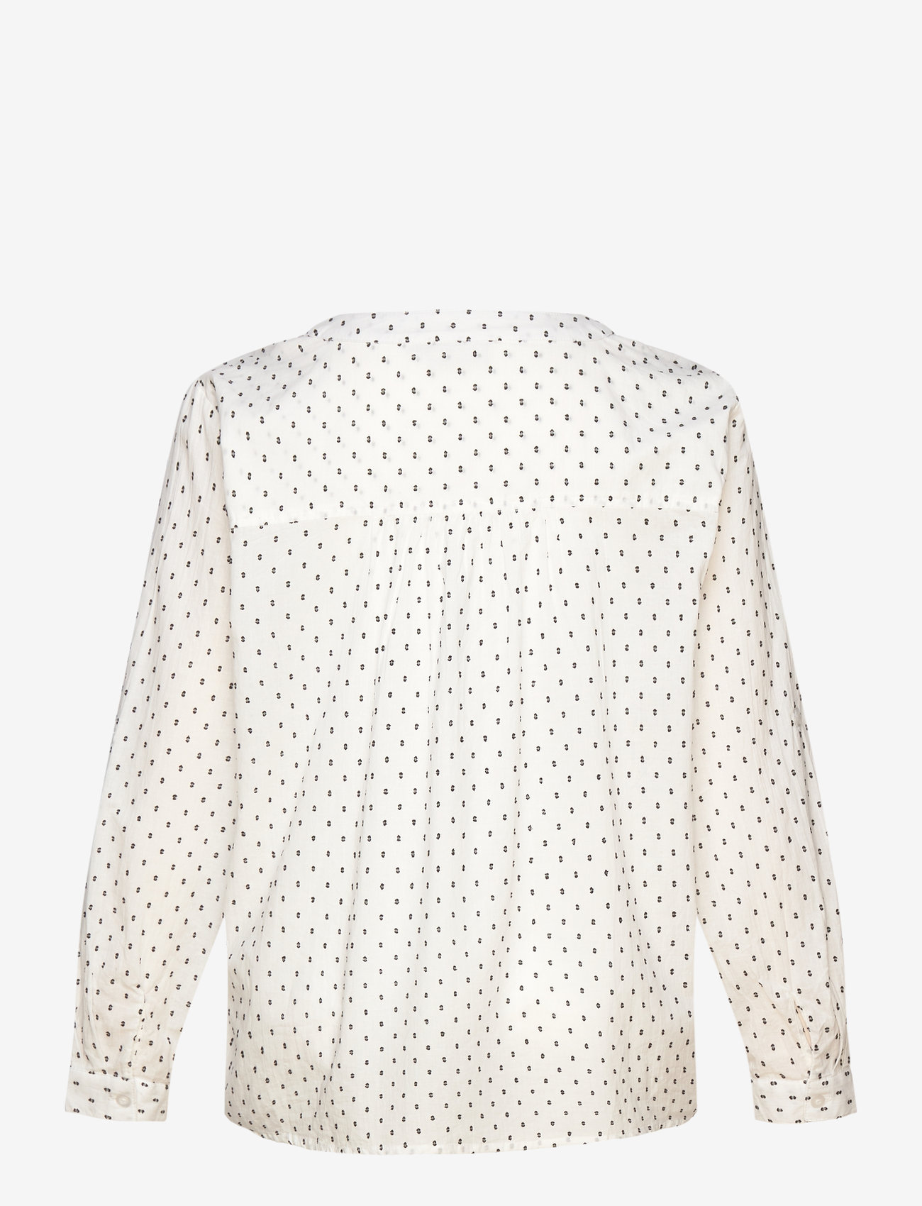 Kaffe Curve - KCsolo Blouse - chalk, black dot - 1