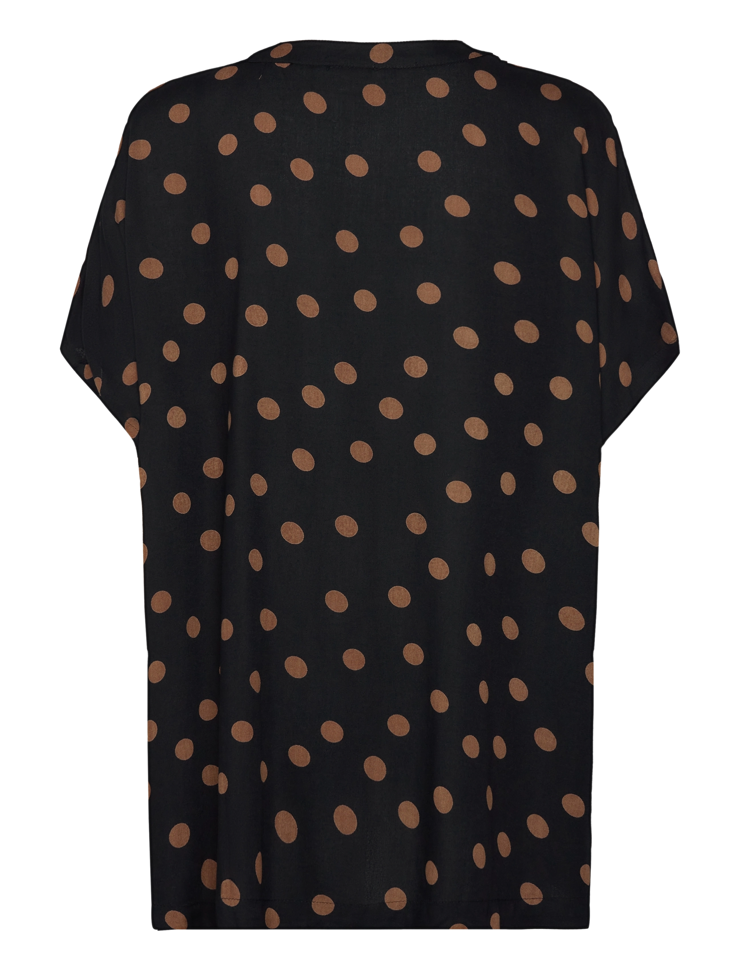 Kaffe Curve - KCanny Blouse - black with mustang dot - 1