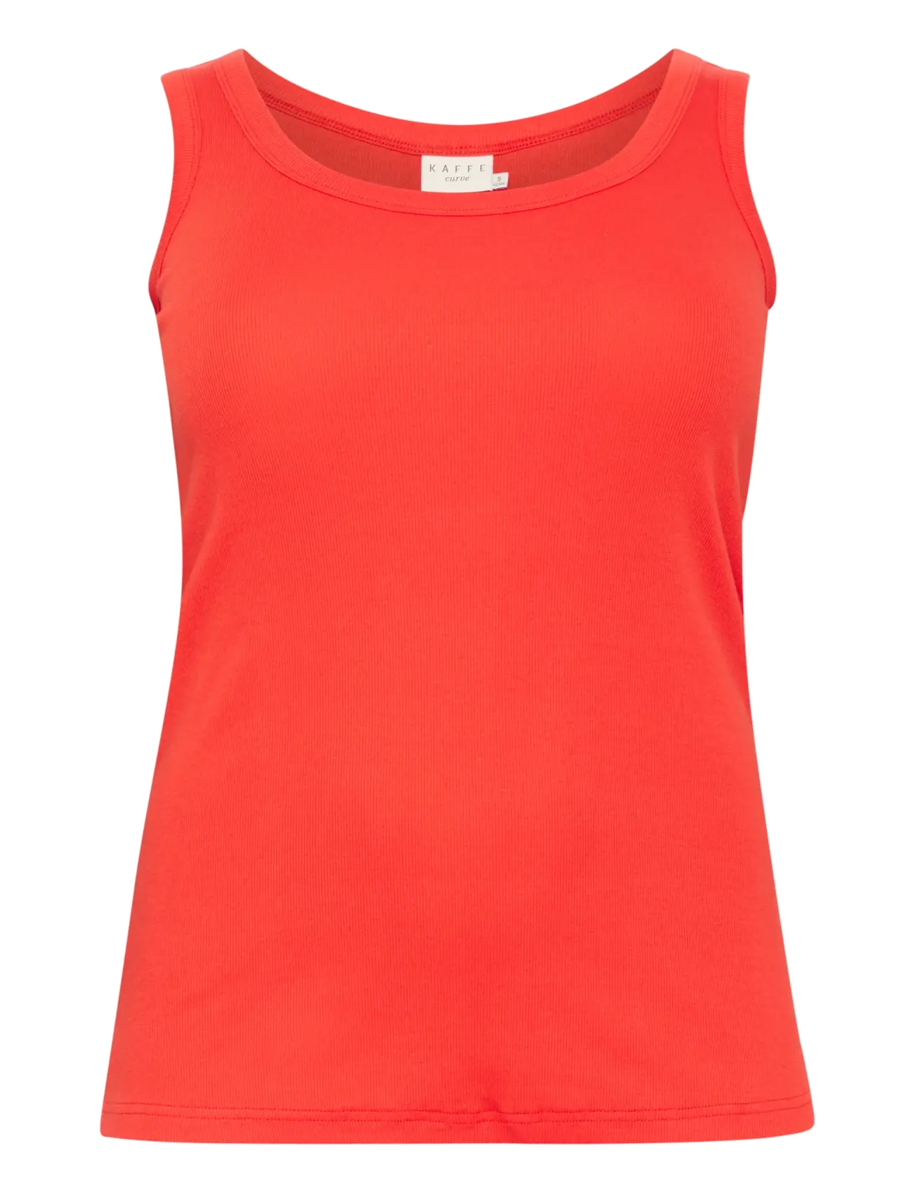 KAFFE CURVE Kccarina Tank Oberteil Orange - S - Damen