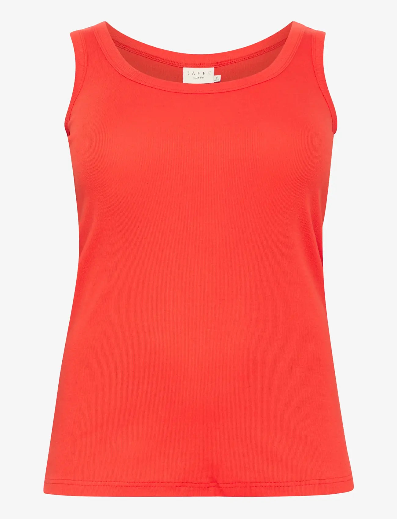 Kaffe Curve - KCcarina Tank Top - tanktops - grenadine - 1
