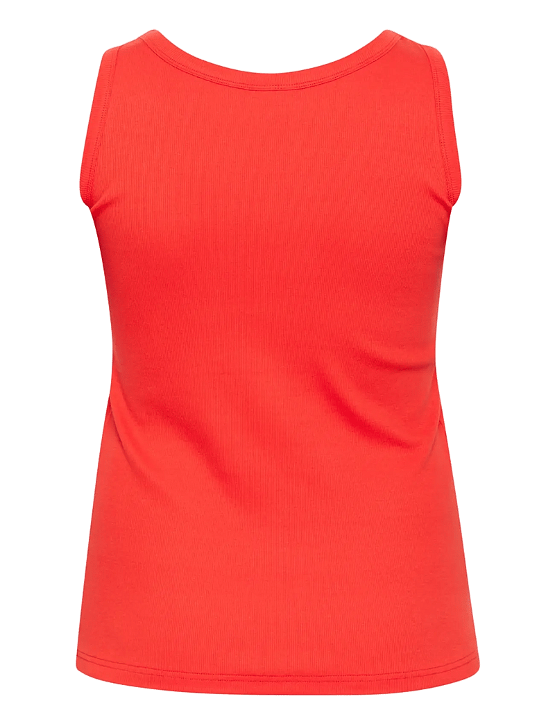 Kaffe Curve - KCcarina Tank Top - tanktops - grenadine - 2