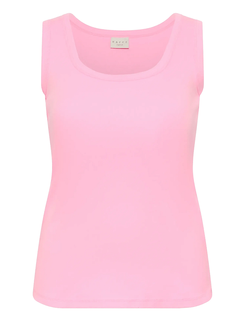 Kaffe Curve - KCcarina Tank Top - topid ja varrukateta alussärgid - pink frosting - 0