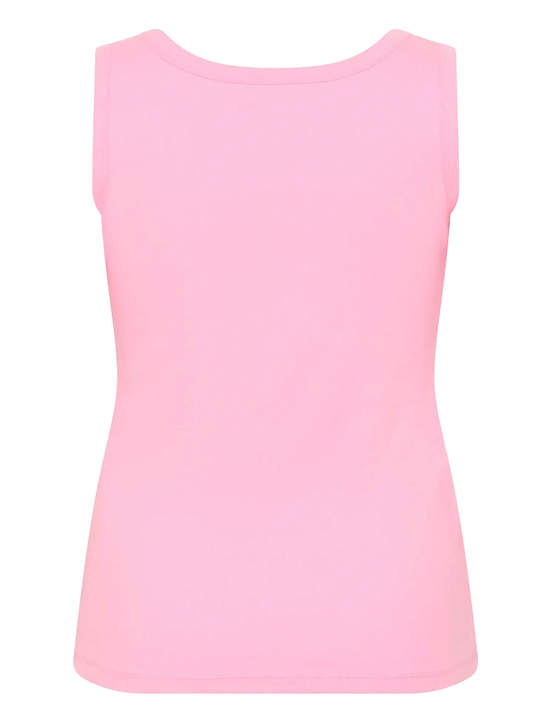 Kaffe Curve - KCcarina Tank Top - topid ja varrukateta alussärgid - pink frosting - 1