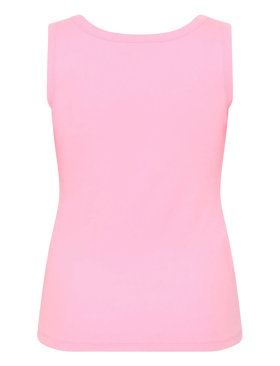 Kaffe Curve - KCcarina Tank Top - tanktops - pink frosting - 1