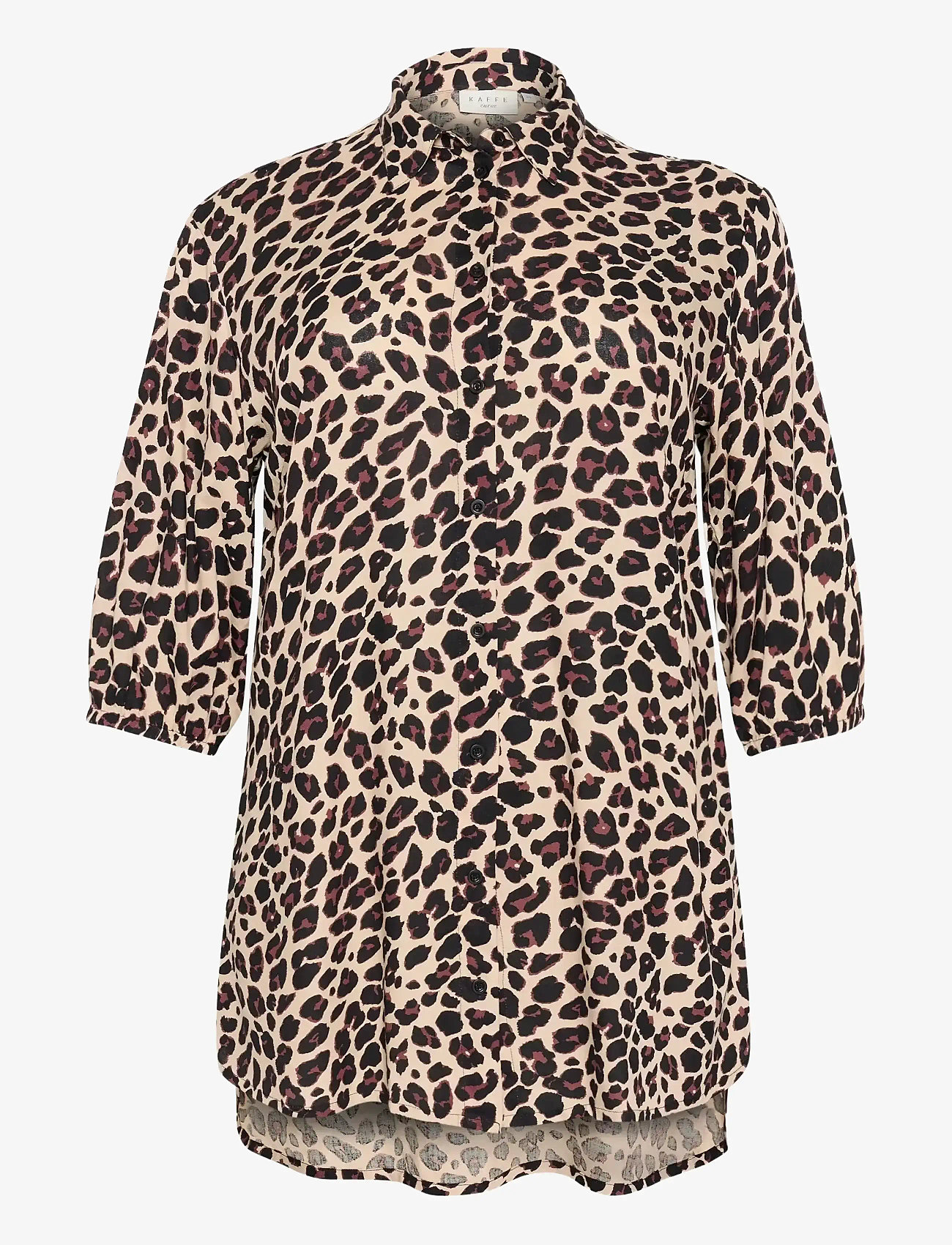 Kaffe Curve - KCsonna Shirt - tuunikad - leopard print - 1