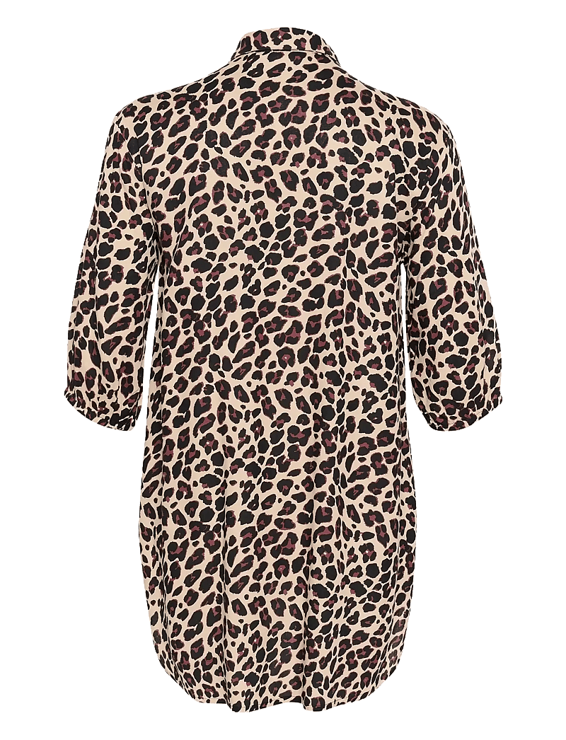 Kaffe Curve - KCsonna Shirt - tuunikad - leopard print - 2