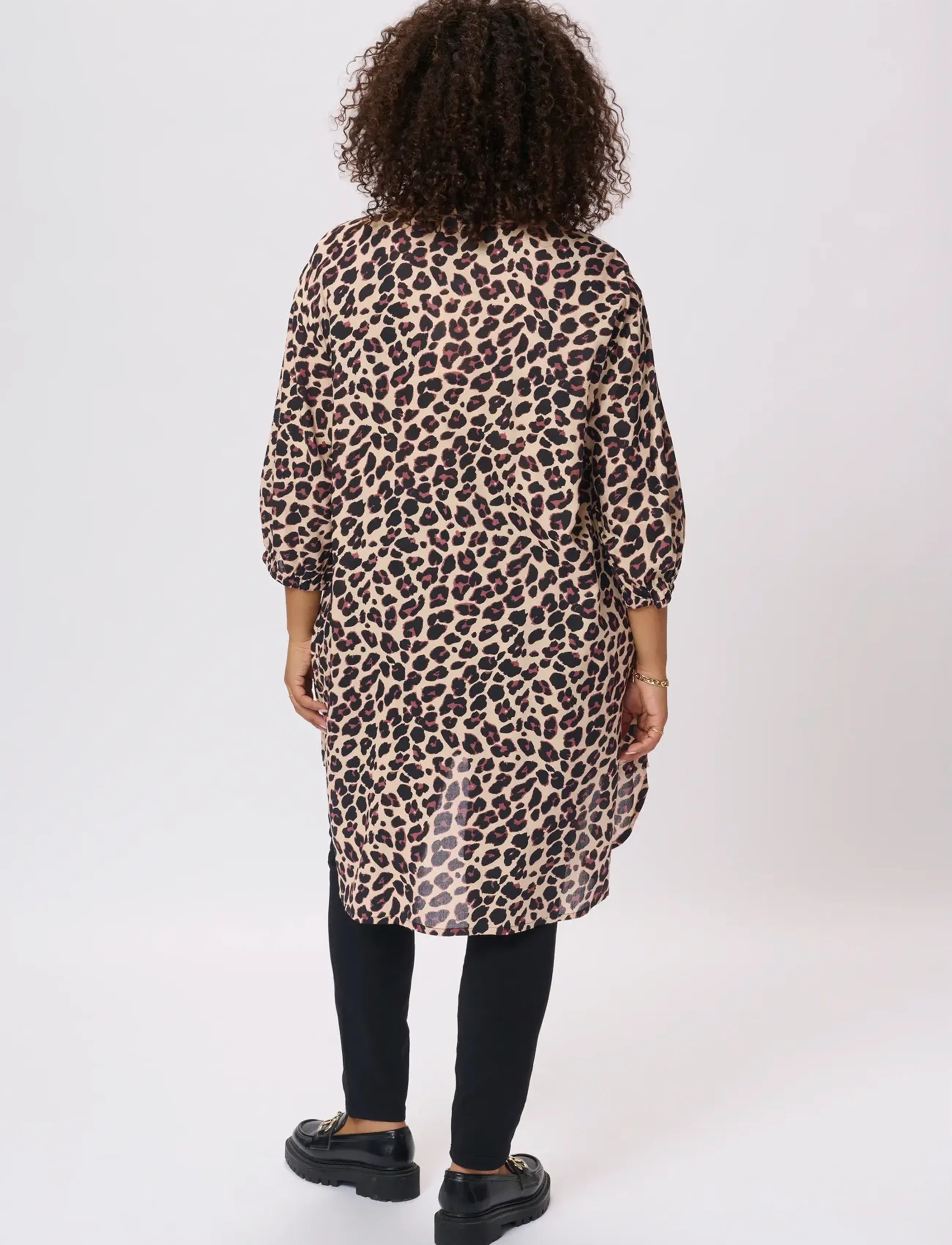 Kaffe Curve - KCsonna Shirt - leopard print - 4