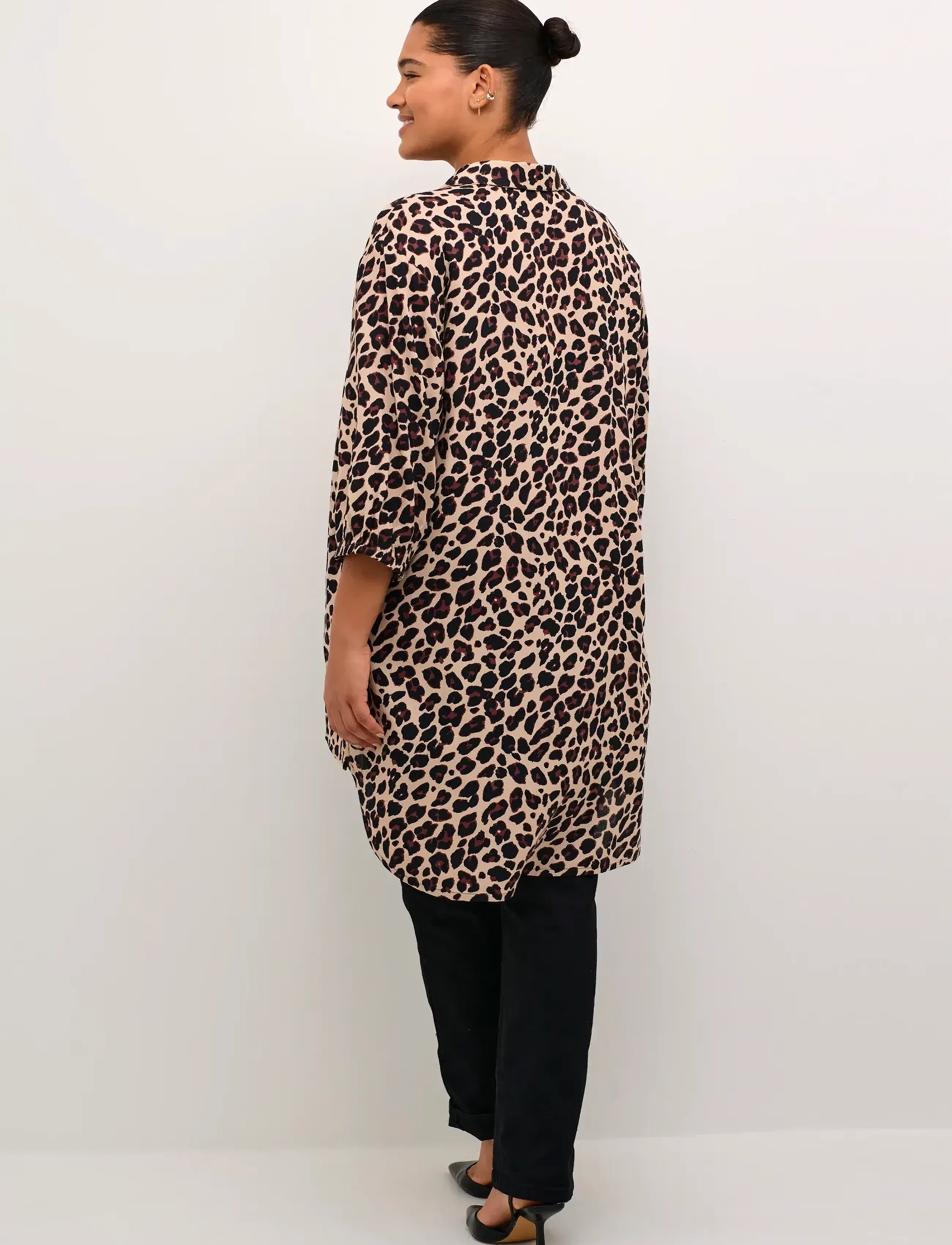 Kaffe Curve - KCsonna Shirt - leopard print - 5