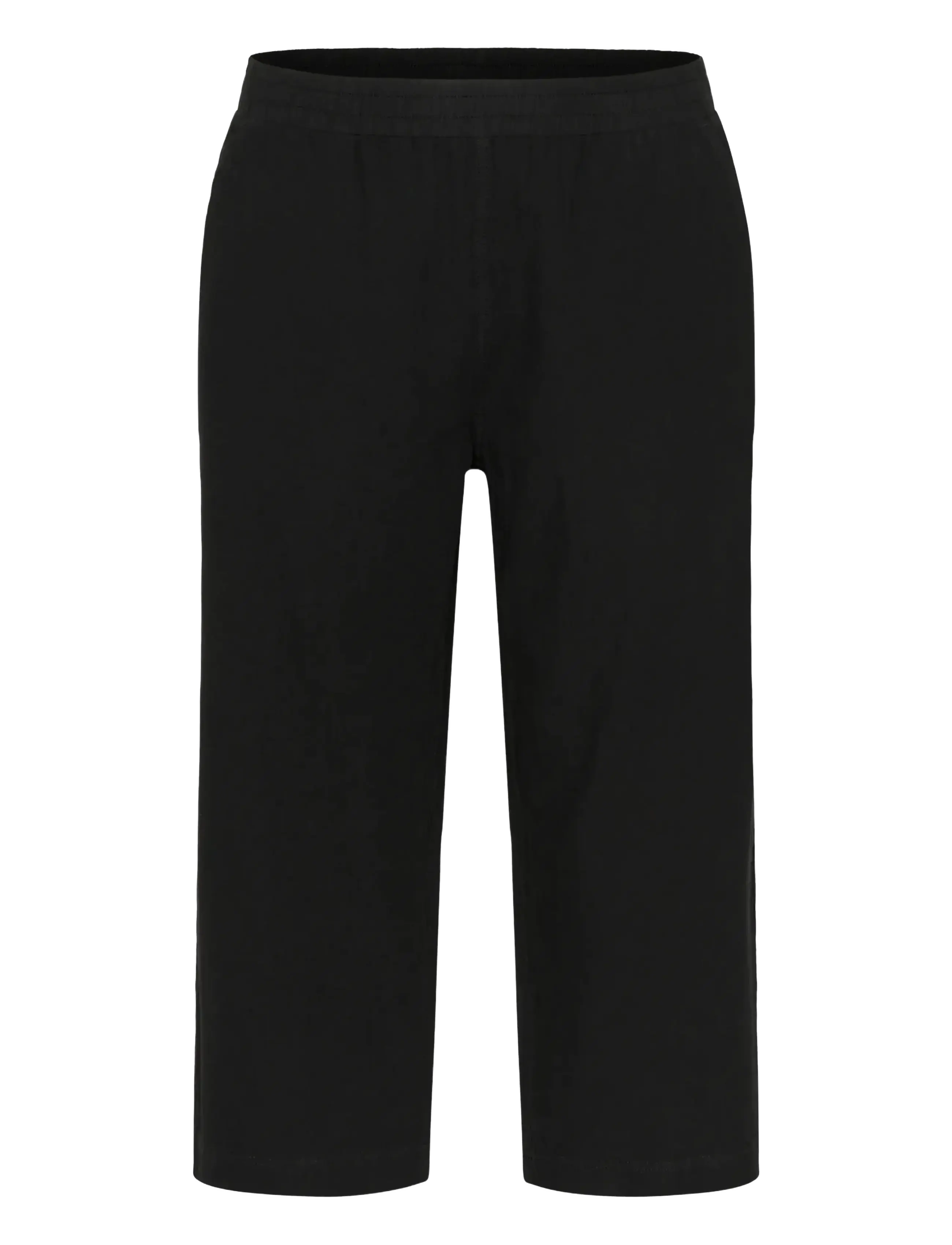 Kaffe Curve KCnana Culotte Pants - Odzież - BLACK DEEP / black