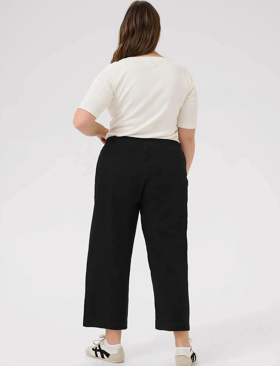 Kaffe Curve - KCnana Culotte Pants - culottes - black deep - 4
