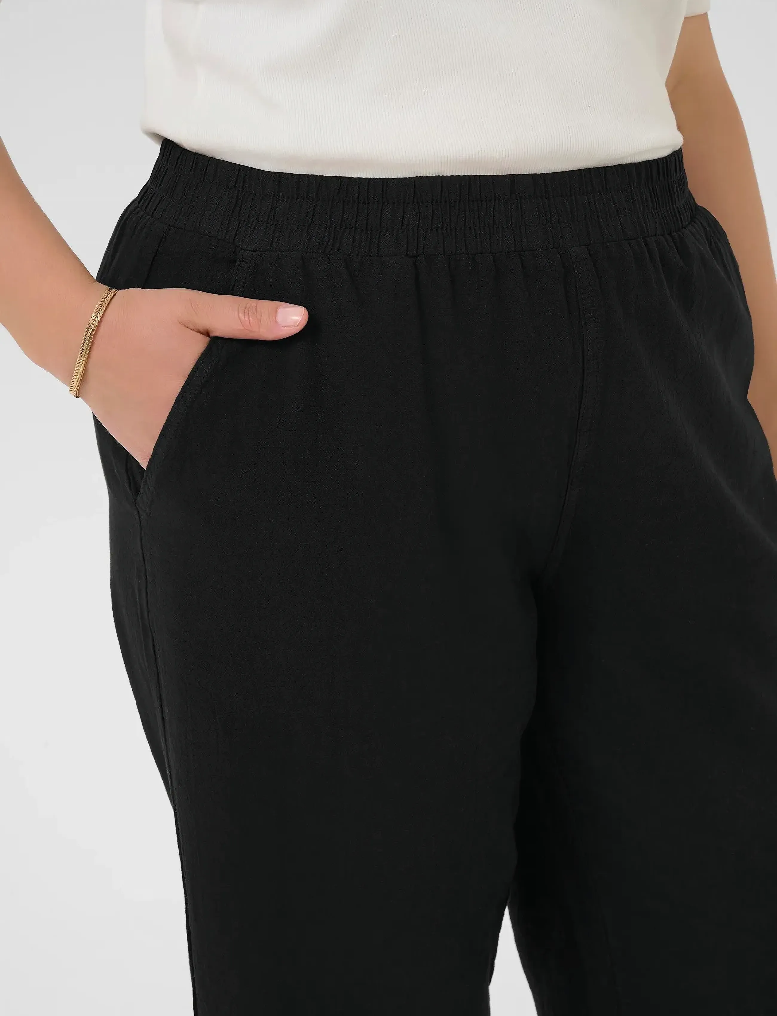 KAFFE CURVE Kcnana Culotte Pants cargobyxor dam – bild 5