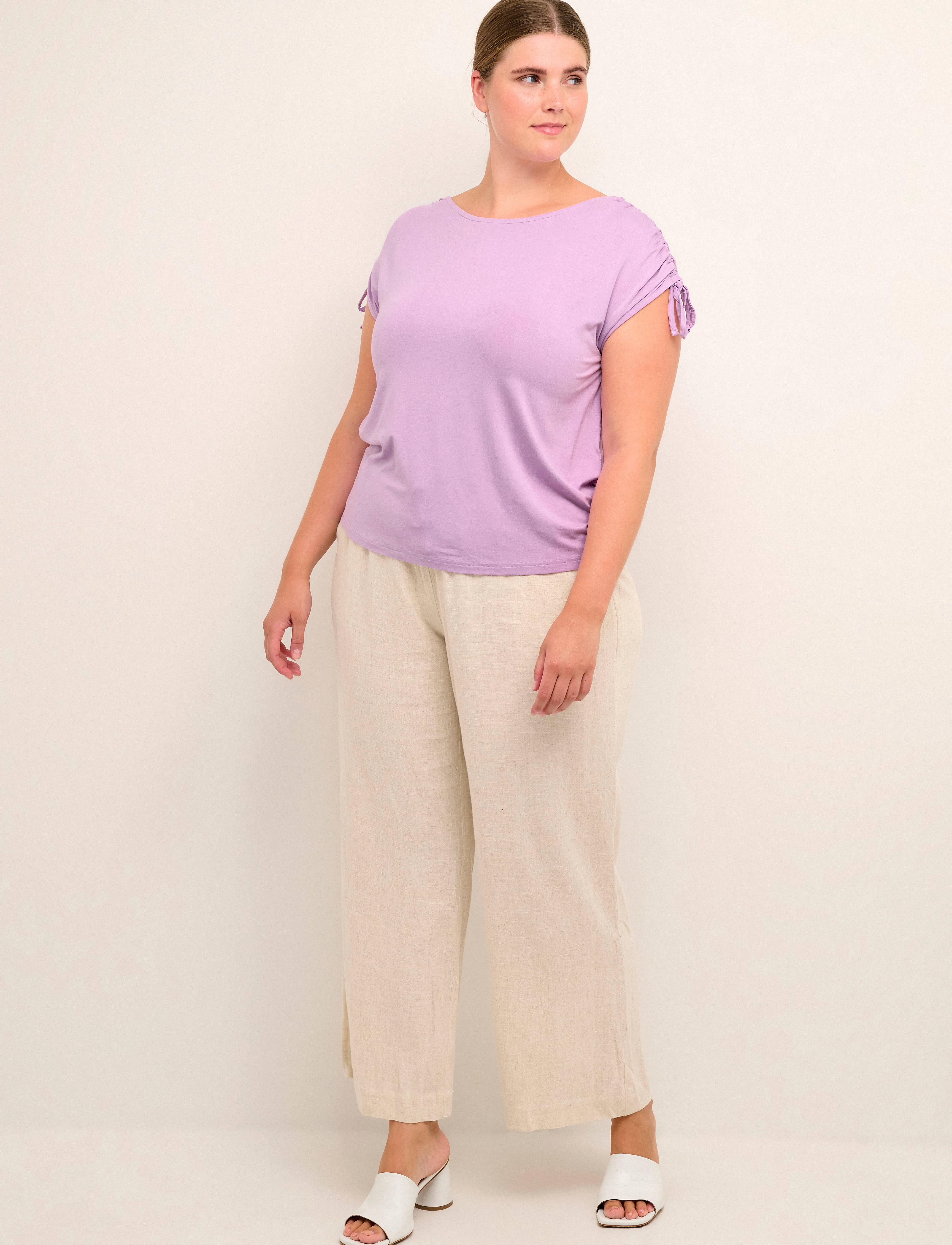 Kaffe Curve - KCnanja Jersey Top - lupine - 3