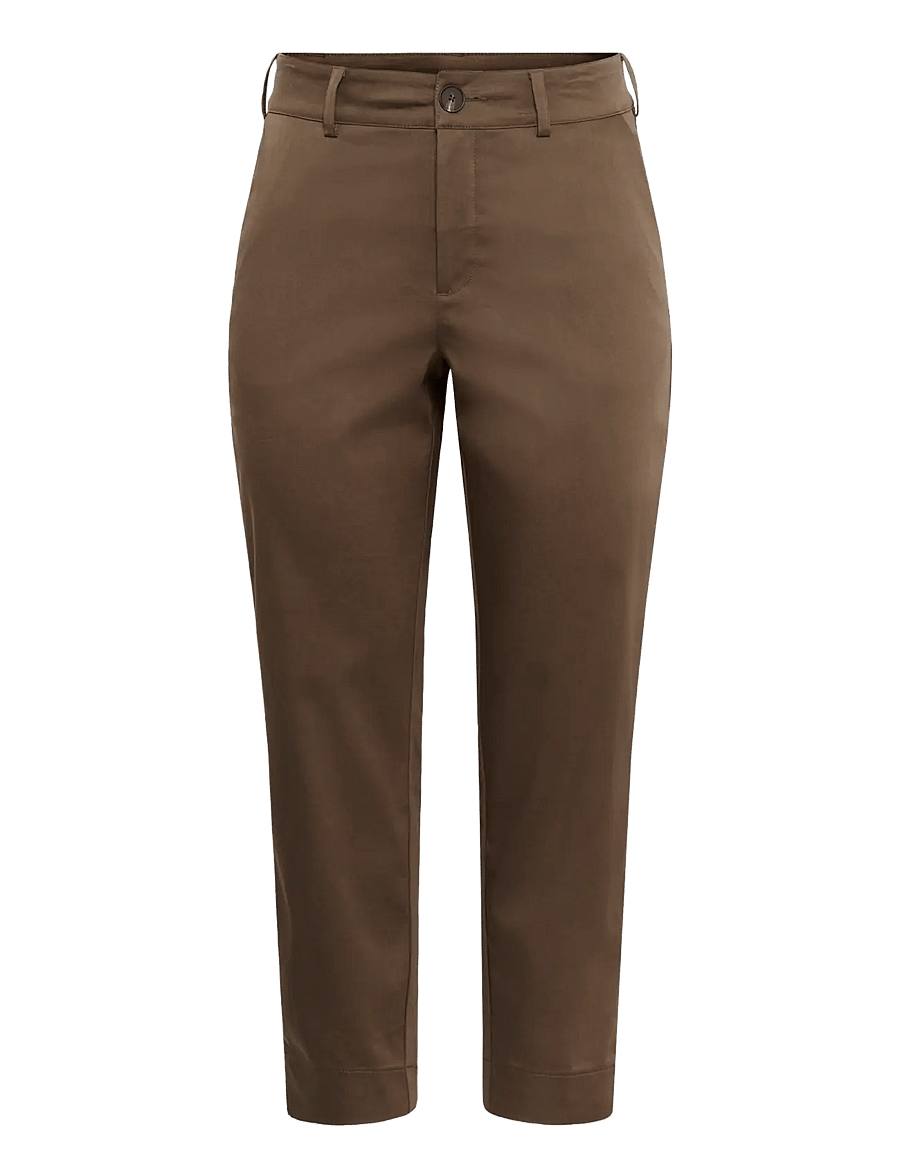 Kaffe Curve - KCleana Chino 7/8 Pants - chinos - carafe - 0