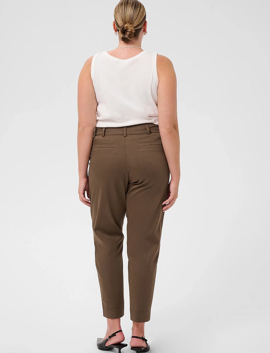 Kaffe Curve - KCleana Chino 7/8 Pants - chinos - carafe - 4