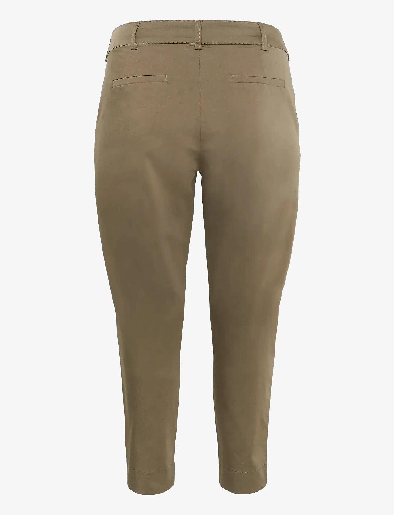 Kaffe Curve - KCleana Chino 7/8 Pants - chinos - morel - 2