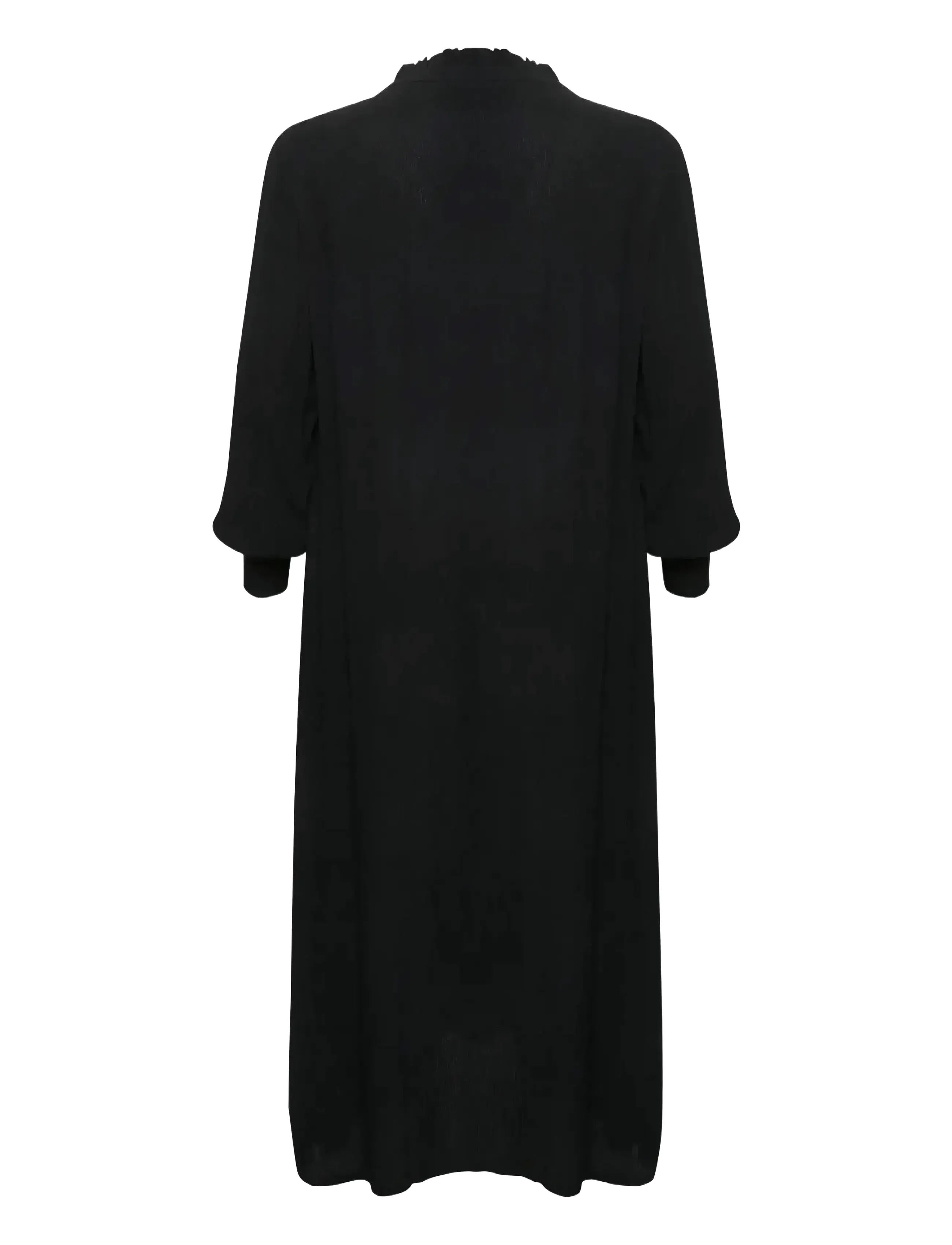 Kaffe Curve - KCmiriam Ami Dress - shirt dresses - black deep - 2