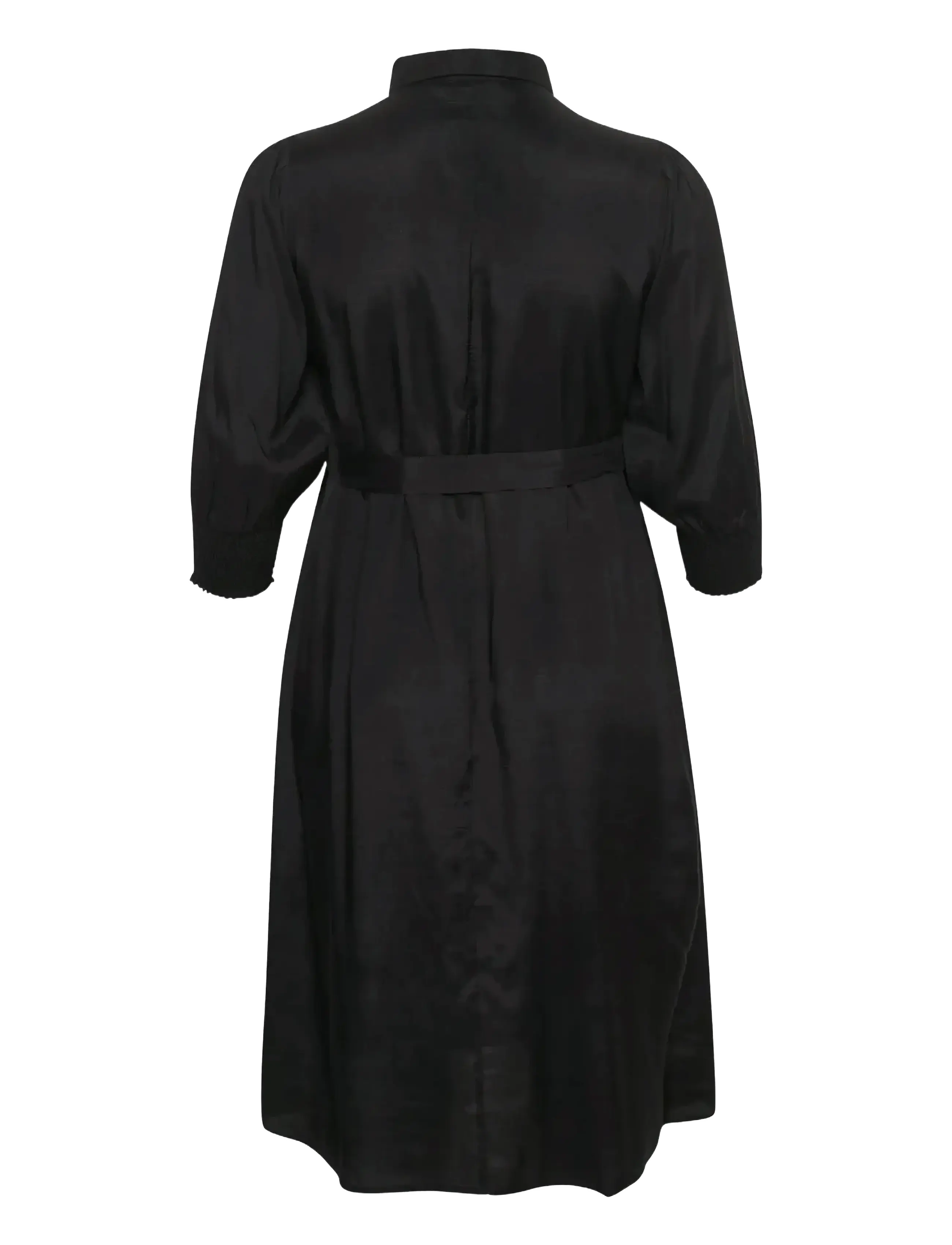 Kaffe Curve - KCemina Oline Dress - black deep - 2