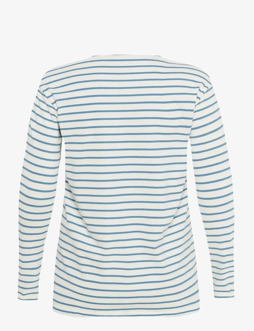 Kaffe Curve - KCwinni LS T-Shirt - långärmade toppar - ant. white / windward stripe - 2