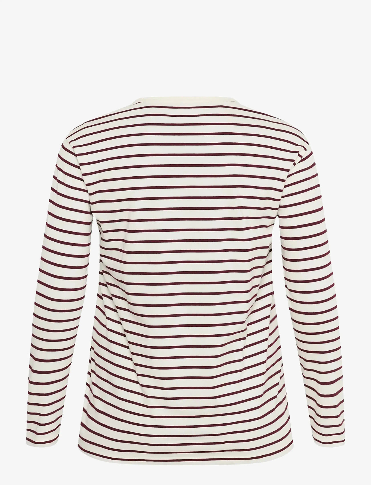 Kaffe Curve - KCwinni LS T-Shirt - långärmade toppar - ant. white / windsor stripe - 2