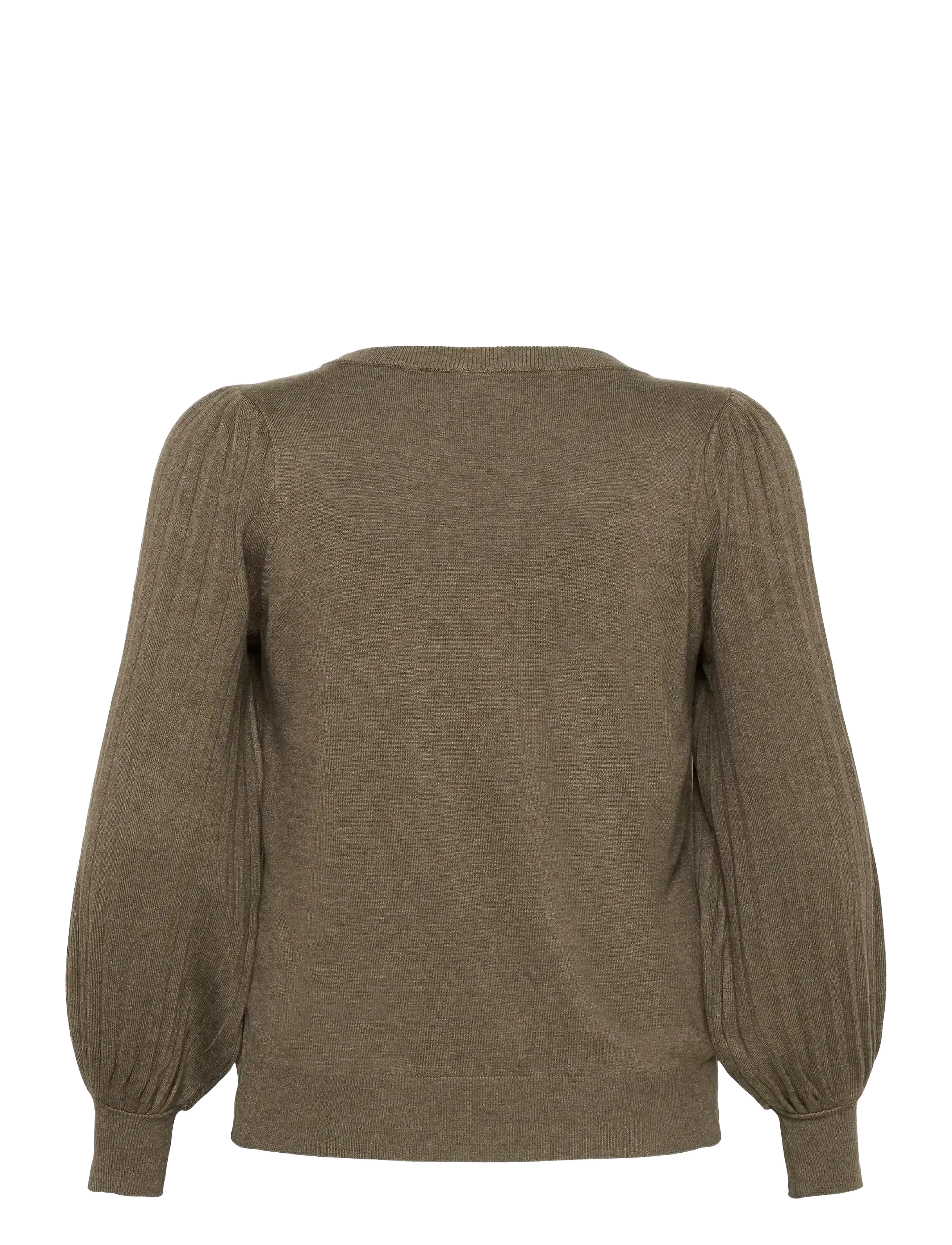 Kaffe Curve - KCloni Knit Pullover - jumpers - morel melange - 2