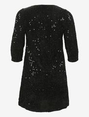 Kaffe Curve - KCbente Sequin Dress - ballīšu apģērbs par outlet cenām - black deep - 2
