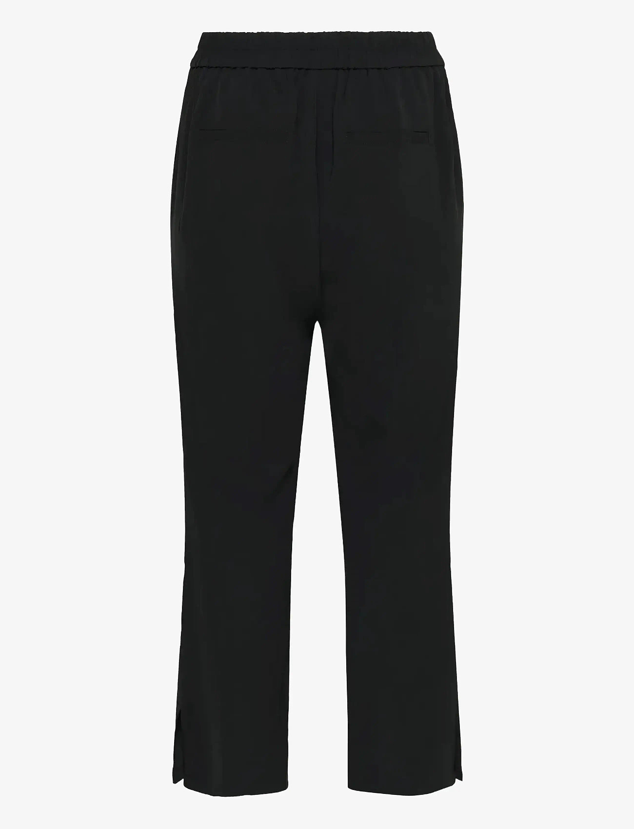Kaffe Curve - KCsigne HW Wide Pants - tailored trousers - black deep - 1