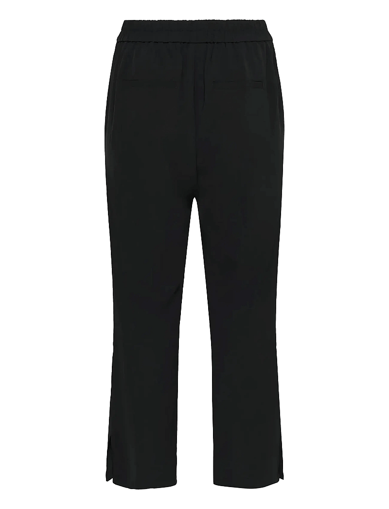 Kaffe Curve - KCsigne HW Wide Pants - formell - black deep - 2