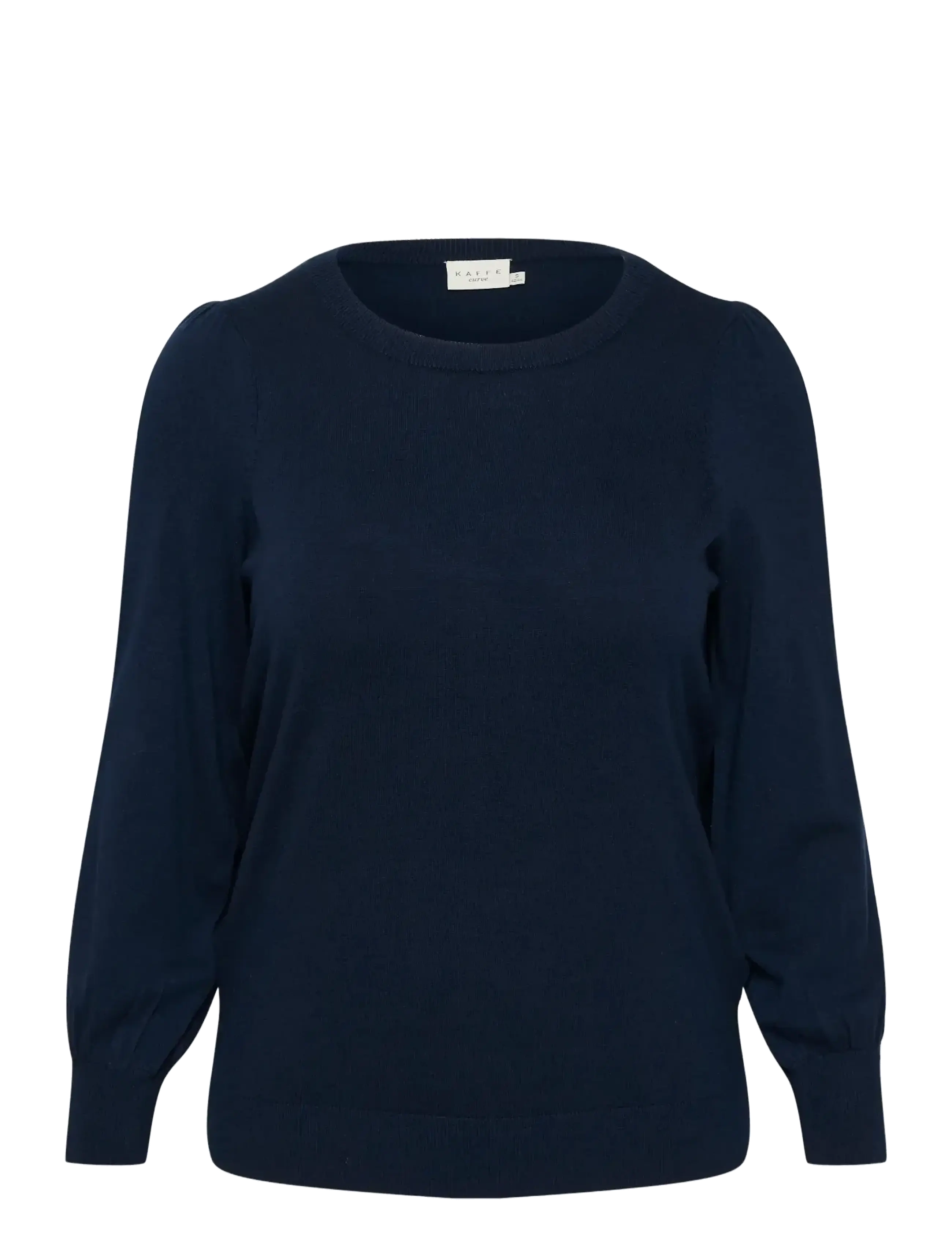 Kaffe Curve KCmiana Plain Pullover - Transitional Layering - MIDNIGHT MARINE / navy