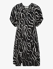 Kaffe Curve - KCami Tunic Printed - alhaisimmat hinnat - black / antique zebra print - 0
