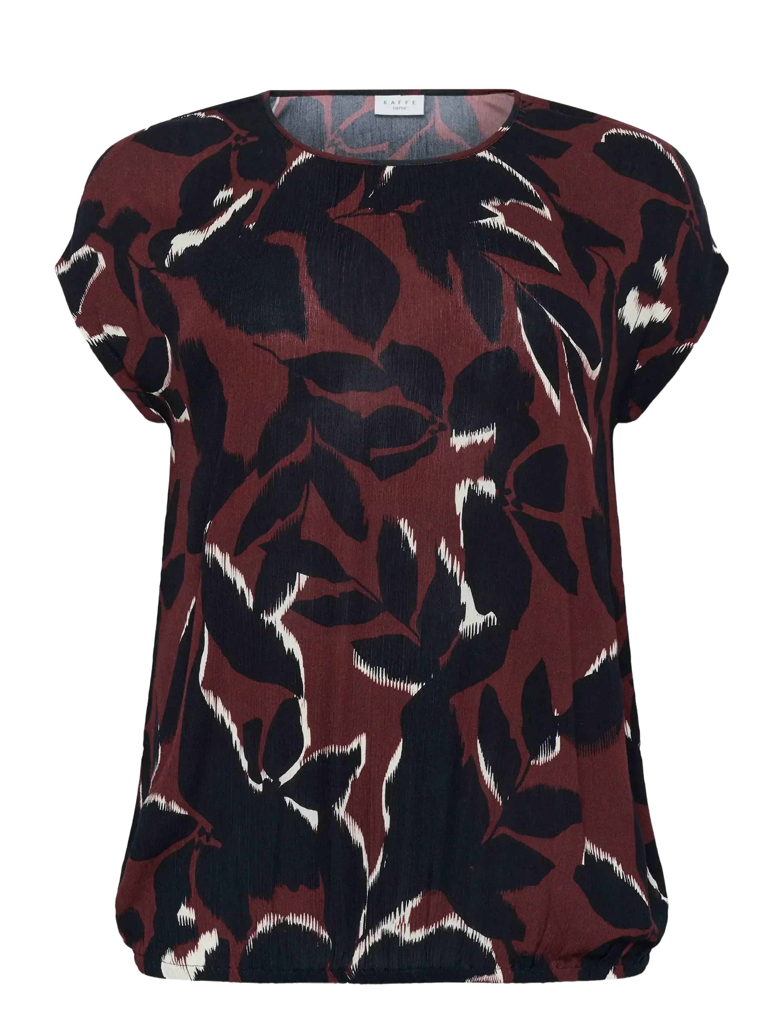 KAFFE CURVE Kcami Stanley Printed Rot - 52 - Damen