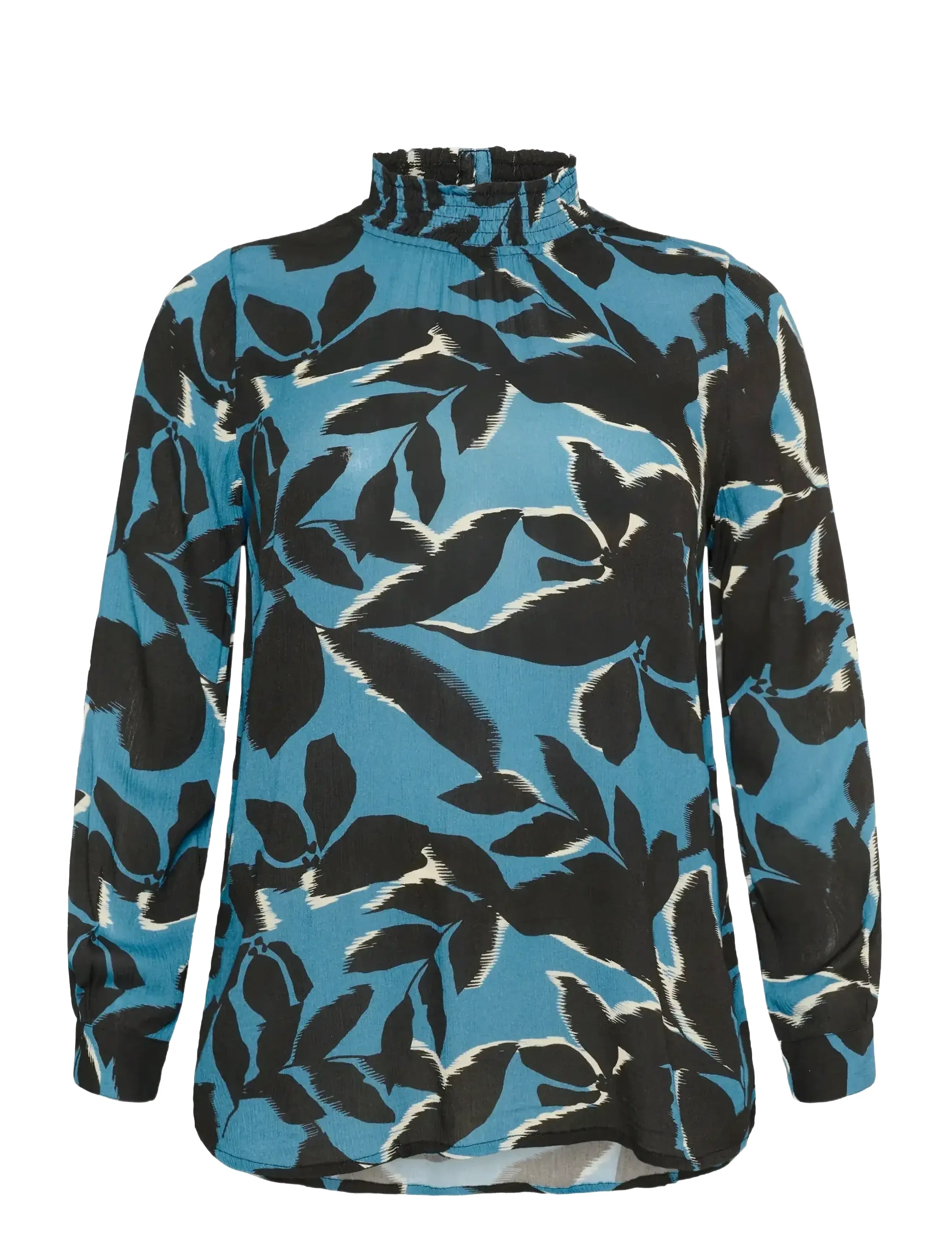 WINDWARD BLUE/BLACK FLOWER