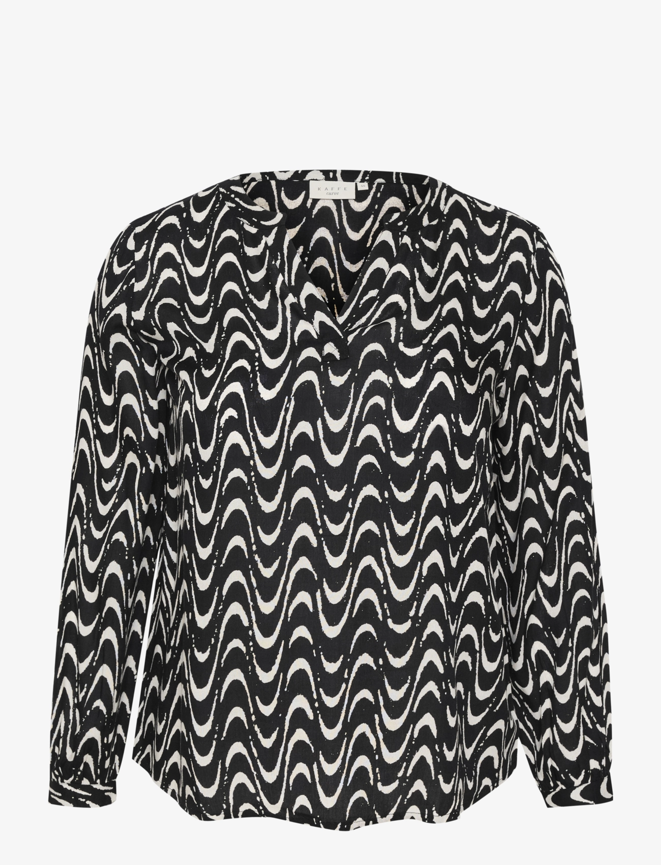 BLACK/CHALK GRAPHIC PRINT