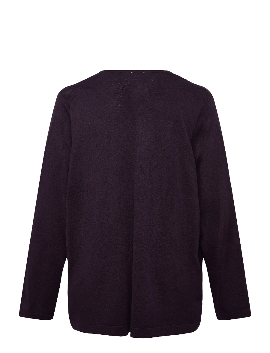 Kaffe Curve - KCfarsia Button Cardigan - cardigans - dawn purple - 1