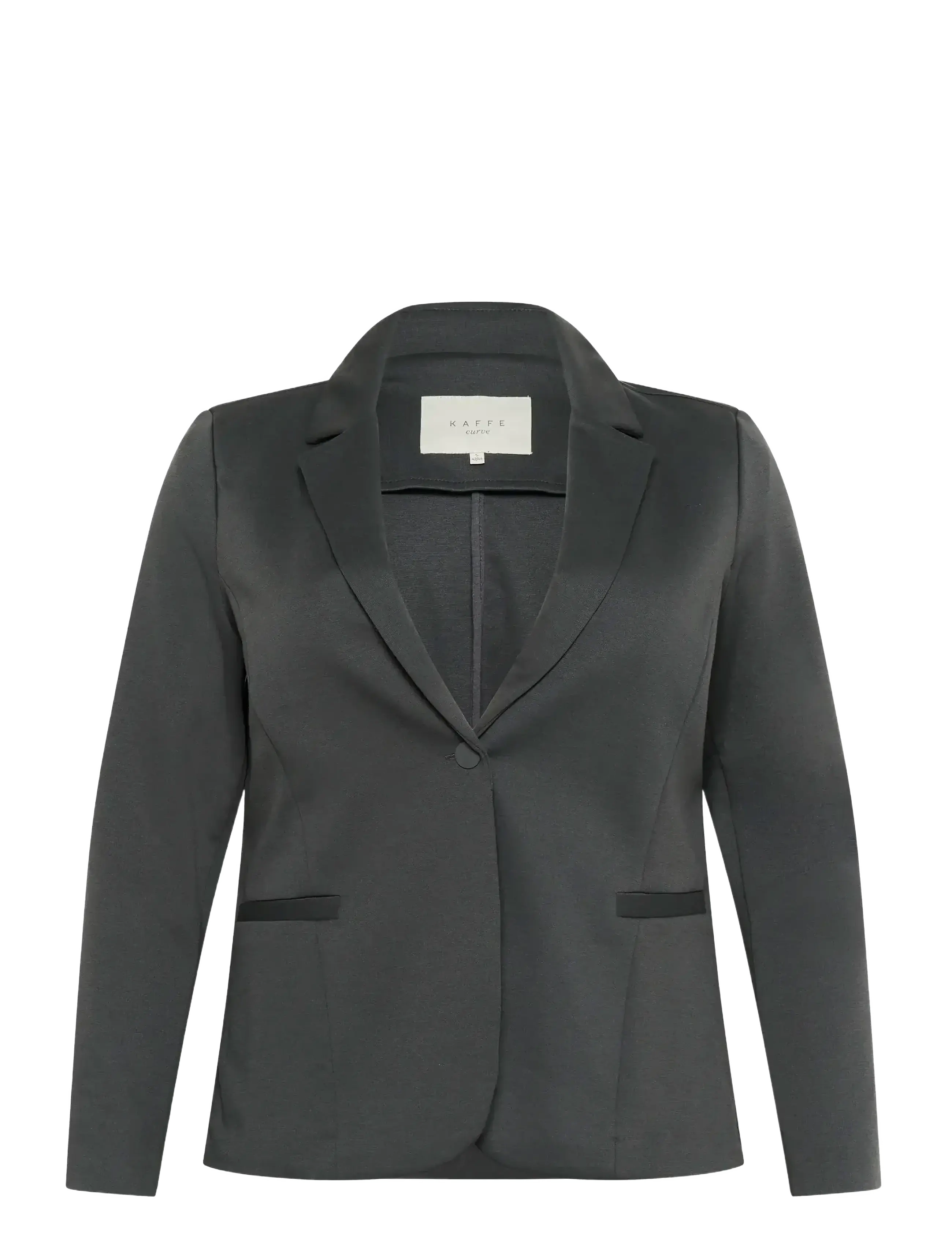 KAFFE CURVE Kcjenna Blazer Schwarz - M - Damen