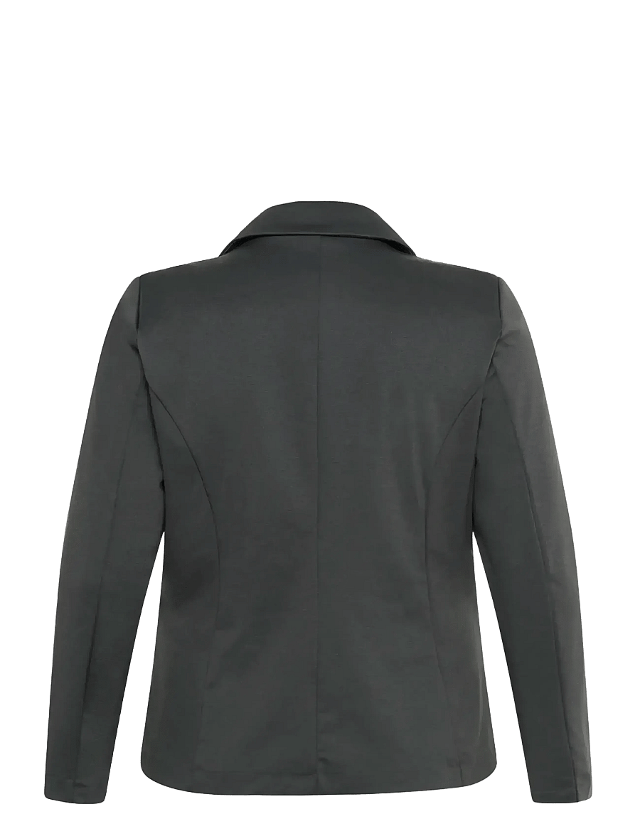 Kaffe Curve - KCjenna Blazer - Ühes joones nööpidega bleiserid - black oyster - 2