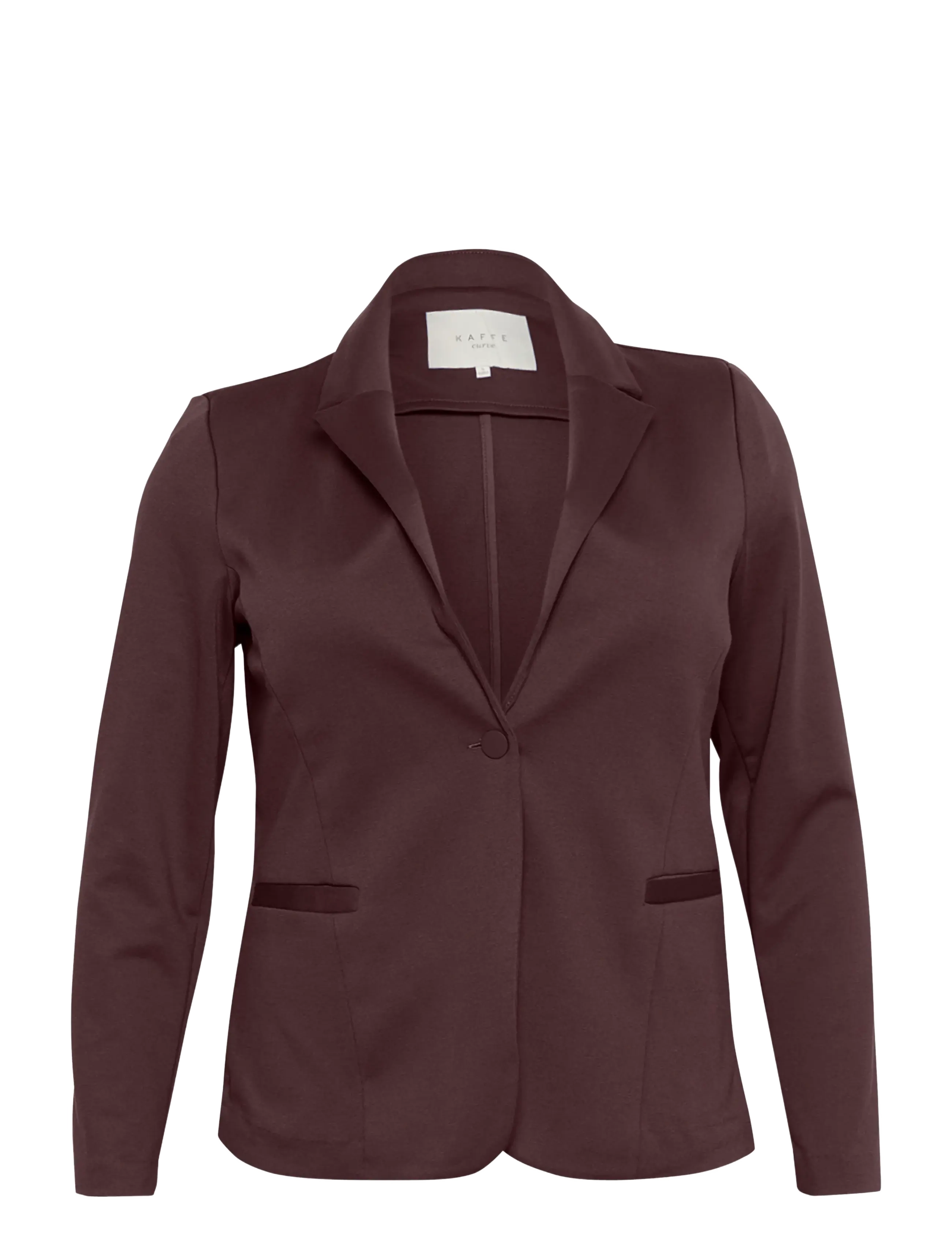 Kaffe Curve KCjenna Blazer - Einreihige Blazer - FUDGE / brown