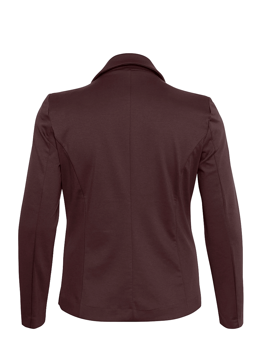 Kaffe Curve - KCjenna Blazer - enkelknäppta kavajer - fudge - 1