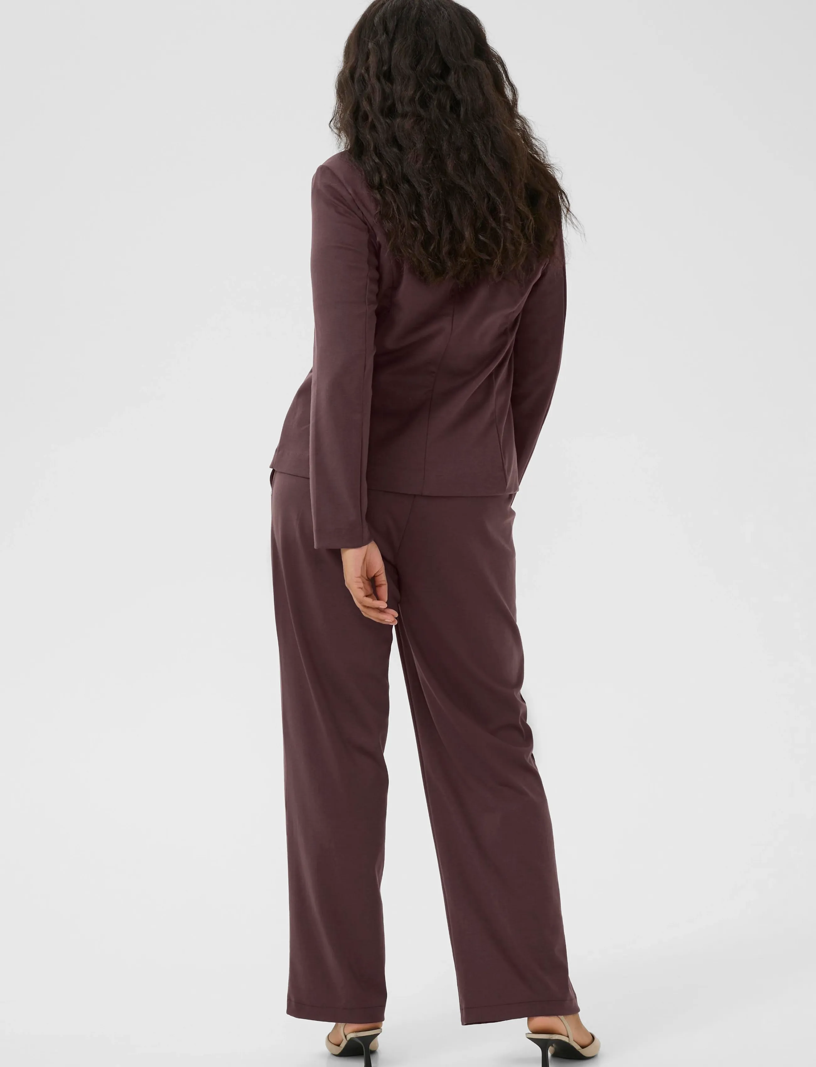 Kaffe Curve - KCjenna Blazer - einreihige blazer - fudge - 3